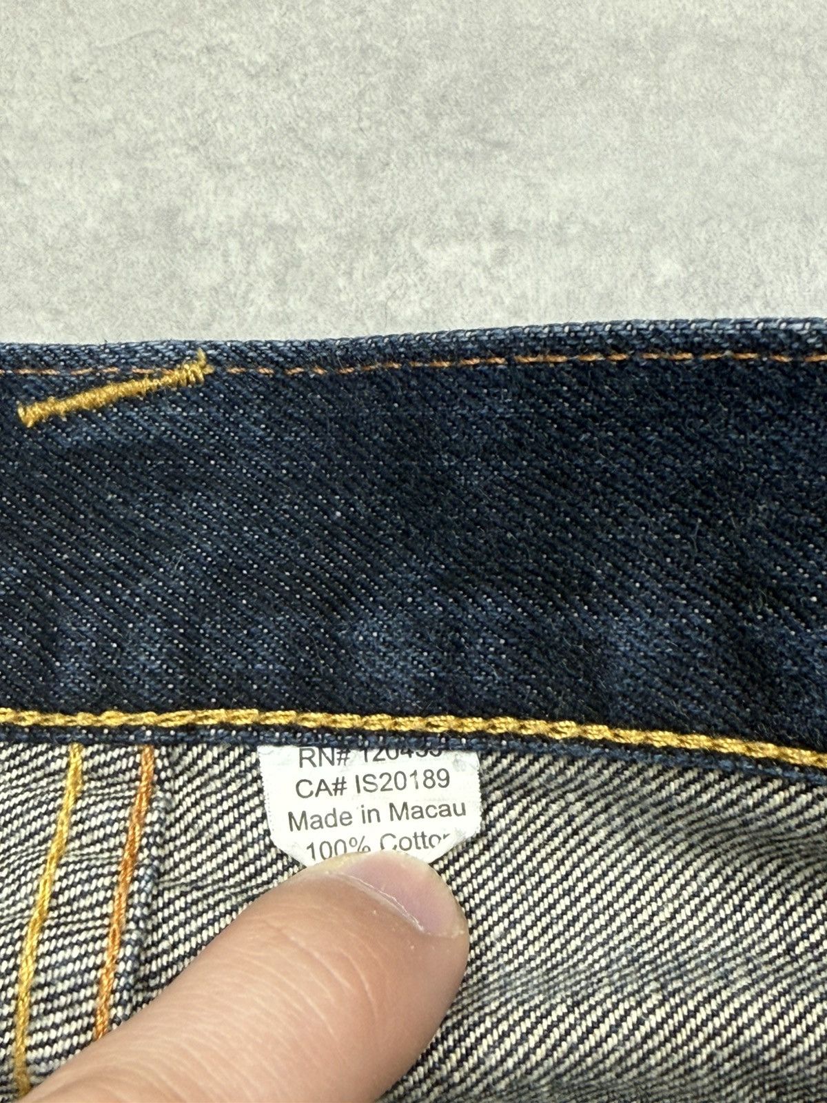 Evisu Evisu Vintage Big Logo Jeans Size US 32 / EU 48 - 13 Thumbnail