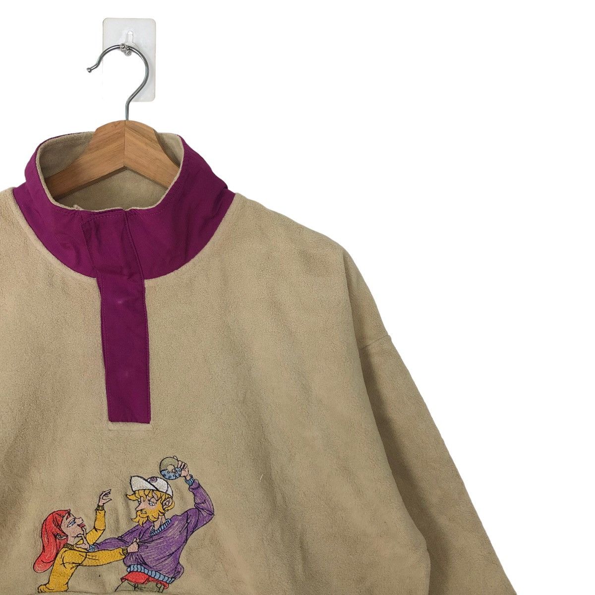 Cartoon Network VINTAGE ANORAK FLEECE JCKET CARTOON BIG LOGO LEFT ALONE Size US M / EU 48-50 / 2 - 5 Thumbnail