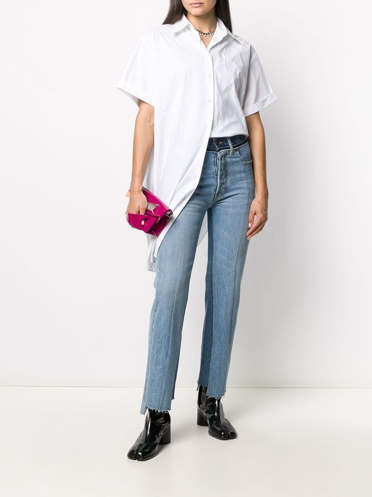 Maison Margiela o1y0625 Denim Pant in Blue Size 26" / US 2 / IT 38 - 5 Thumbnail