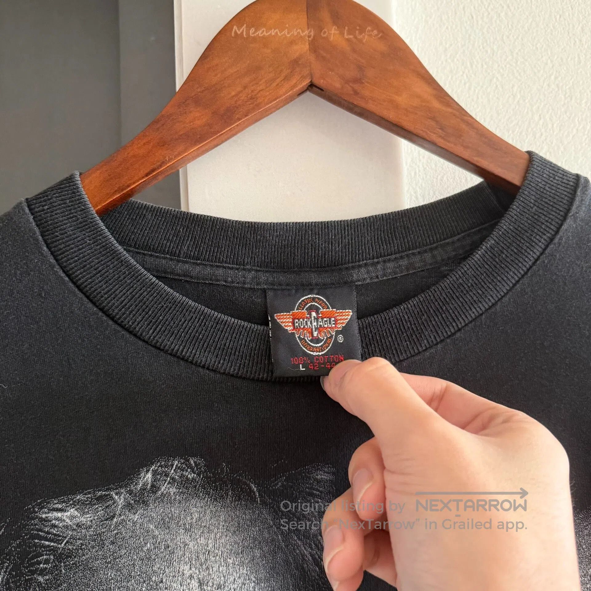 Vintage Vintage 90s Led Zeppelin Longsleeve Bootleg. Size US M / EU 48-50 / 2 - 3 Thumbnail