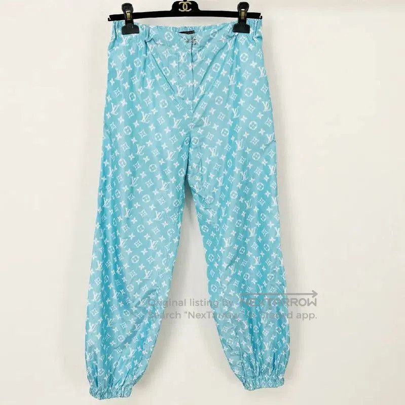 Louis Vuitton Louis Vuitton XS Blue Casual Pants . Size 22" - 1 Thumbnail