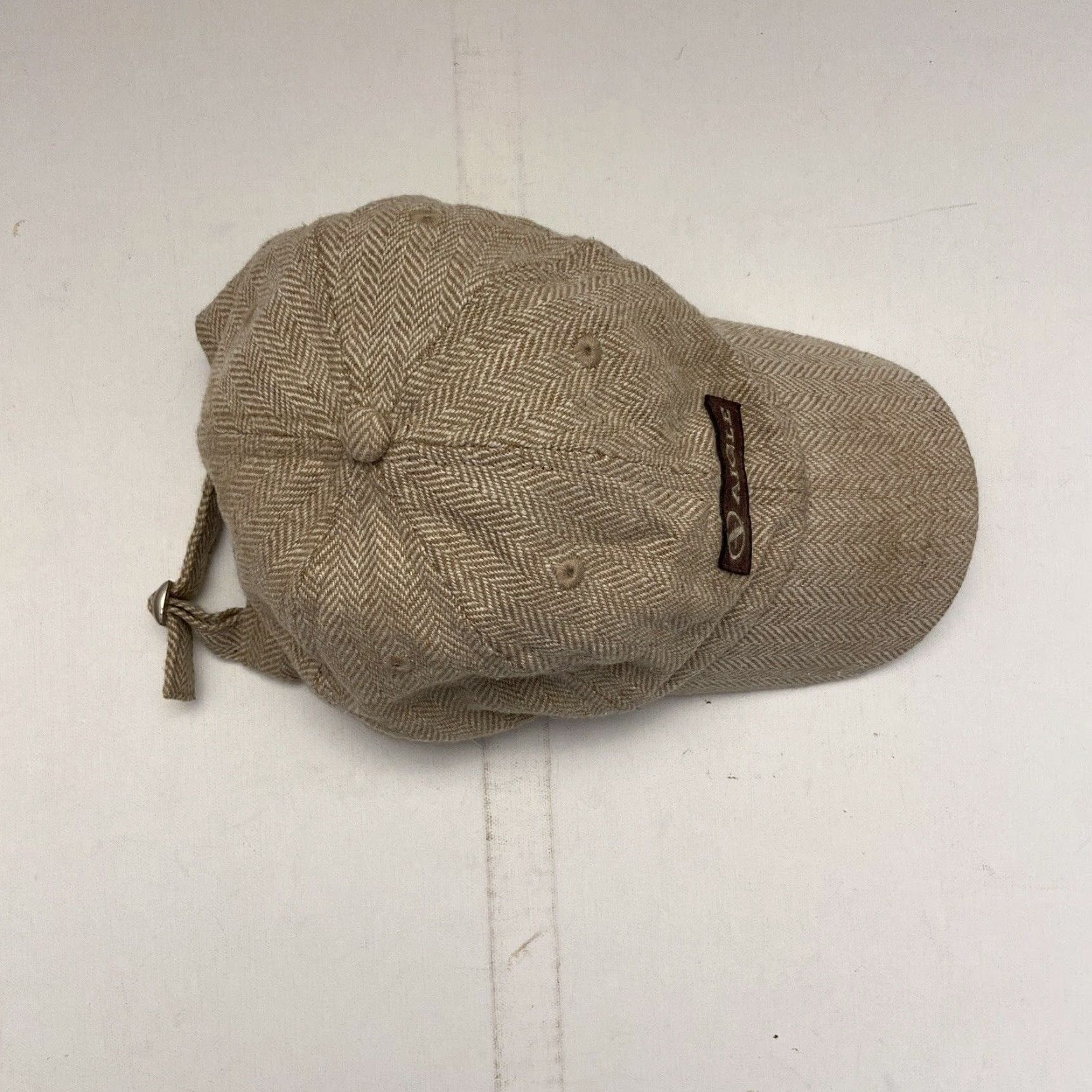 Aigle VINTAGE Aigle Tweed Baseball Cap One Size Beige Womens Size ONE SIZE - 7 Thumbnail