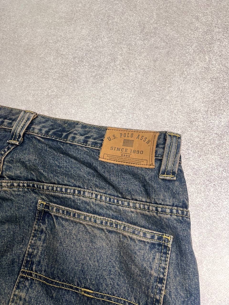 Polo Ralph Lauren Vintage US Polo Assn Ralph Lauren Baggy Cargo Pamts 36x32 Size US 36 / EU 52 - 4 Thumbnail