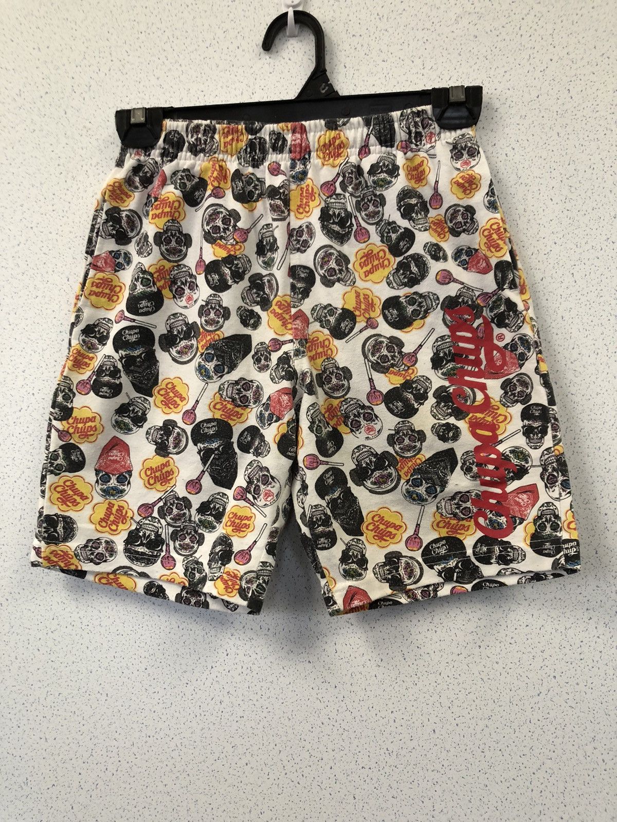 Japanese Brand Chupa Chups Skull Short Pant Size US 26 / EU 42 - 4 Thumbnail