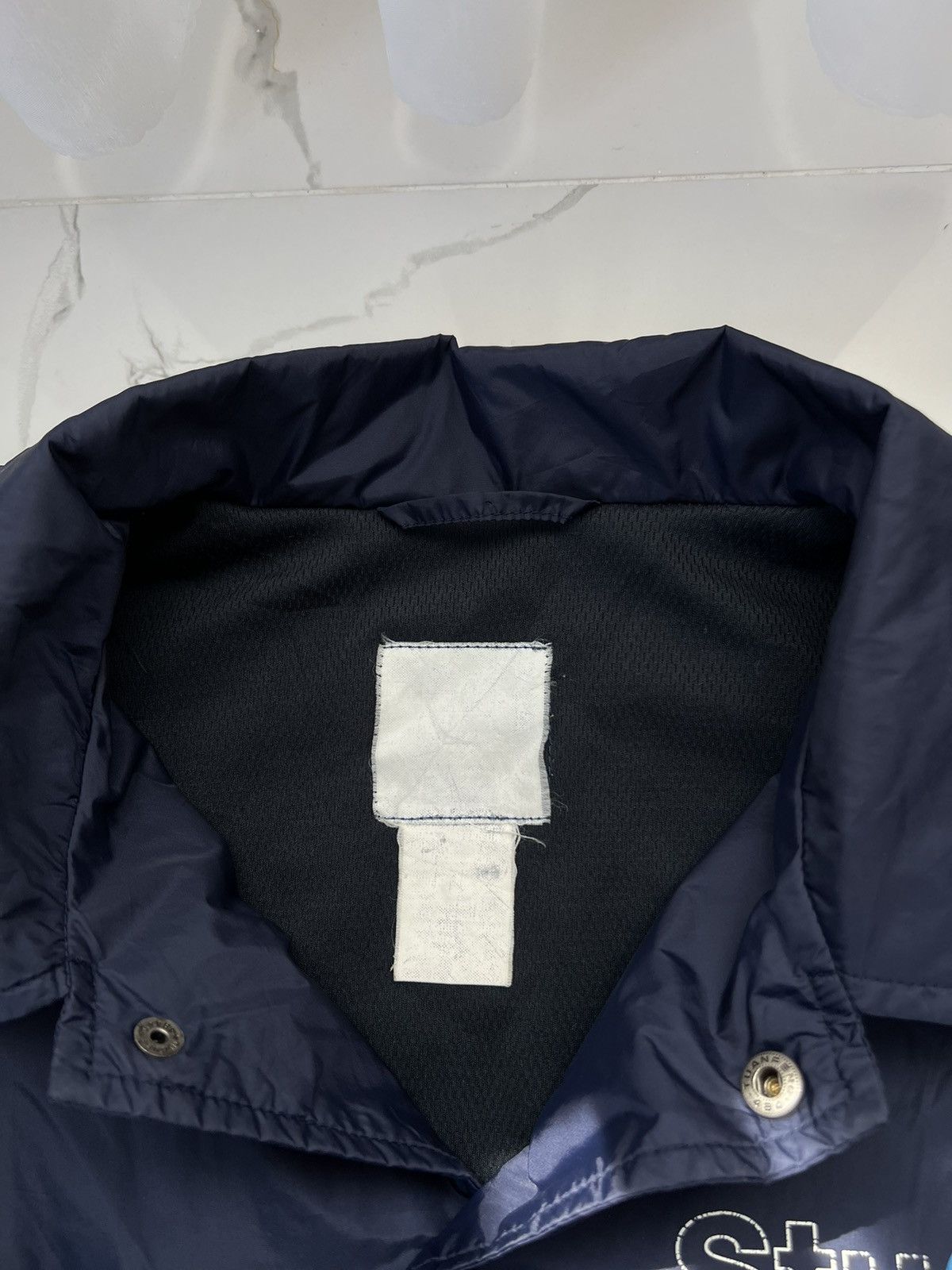 Stussy × Vintage 90's STUSSY STUC RETRO BIG LOGO RARE JACKET Y2K Size US L / EU 52-54 / 3 - 6 Thumbnail