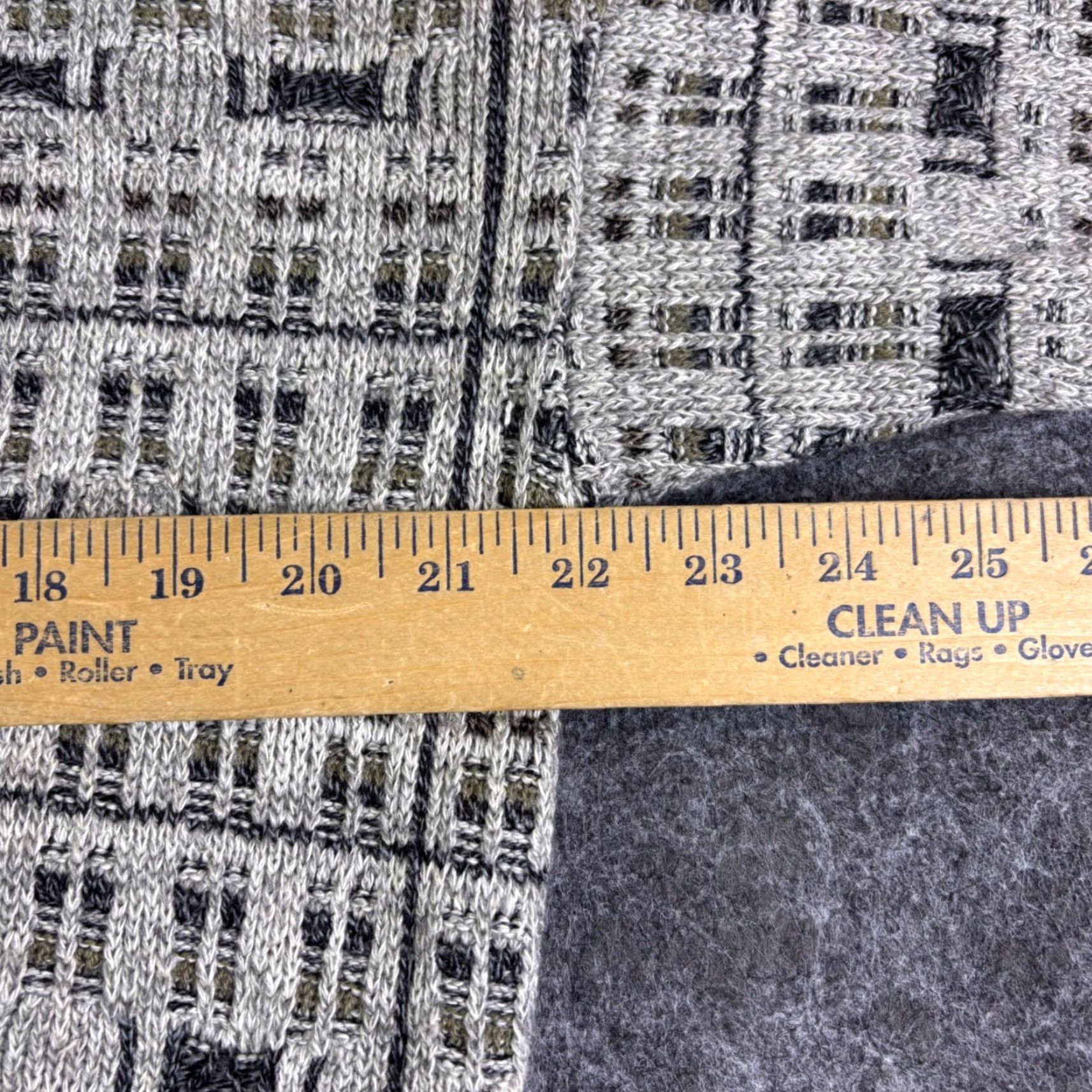 Vintage VINTAGE St Johns Bay Sweater Geometric Pattern Crew Neck Long Sleeve Mens M Gray Knit Pullover All Seasons 90s Casual Size US M / EU 48-50 / 2 - 4 Thumbnail