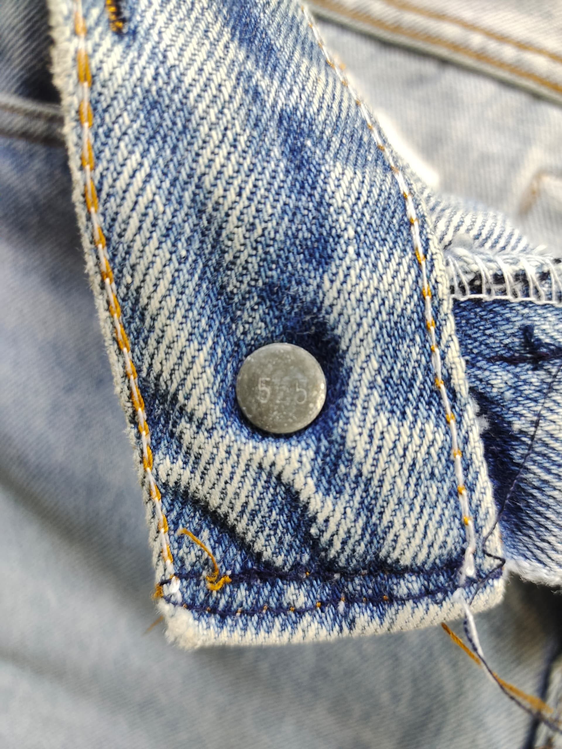 Levi's Vintage 1980 Levi’s 501 Pre-Shrunk Light Wash Denim Jeans Size US 26 / EU 42 - 6 Thumbnail