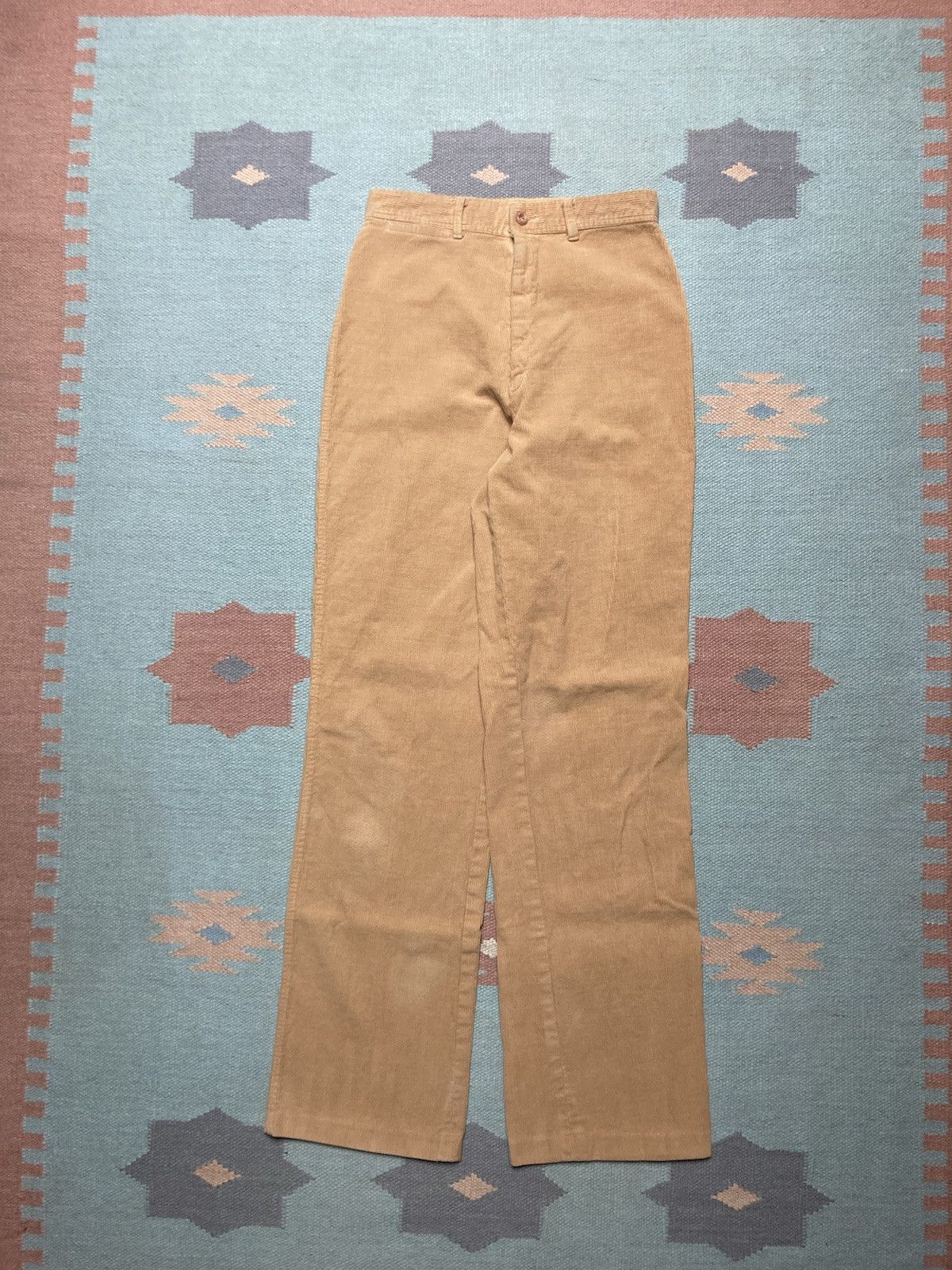 Vintage 70s bell bottom flare pants corduroy changing scene 26x31 Size 26" / US 2 / IT 38 - 5 Thumbnail