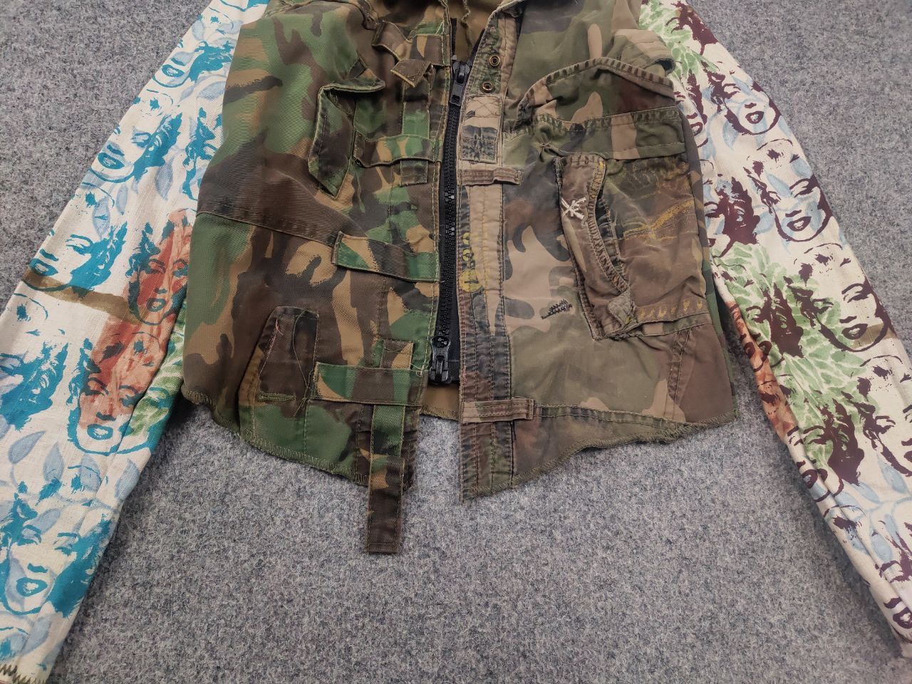 Le Grande Bleu (L.G.B.) Vintage Y2K if six was nine Style Kapital patchwork jacket Size S / US 4 / IT 40 - 4 Thumbnail
