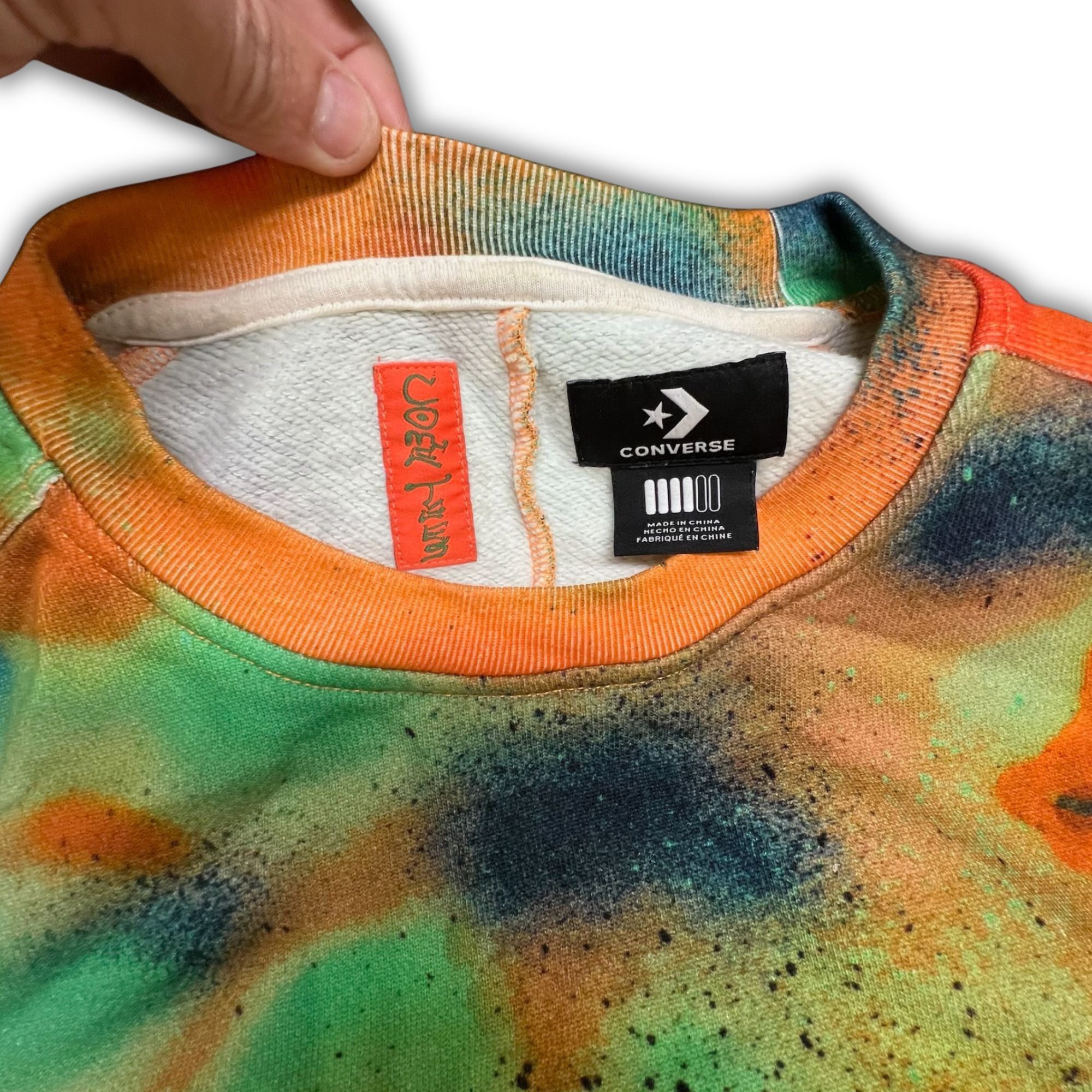 Converse Converse Shapes X Come Tees Fleece Crew Sweatshirt Multicolo Size M / US 6-8 / IT 42-44 - 5 Thumbnail