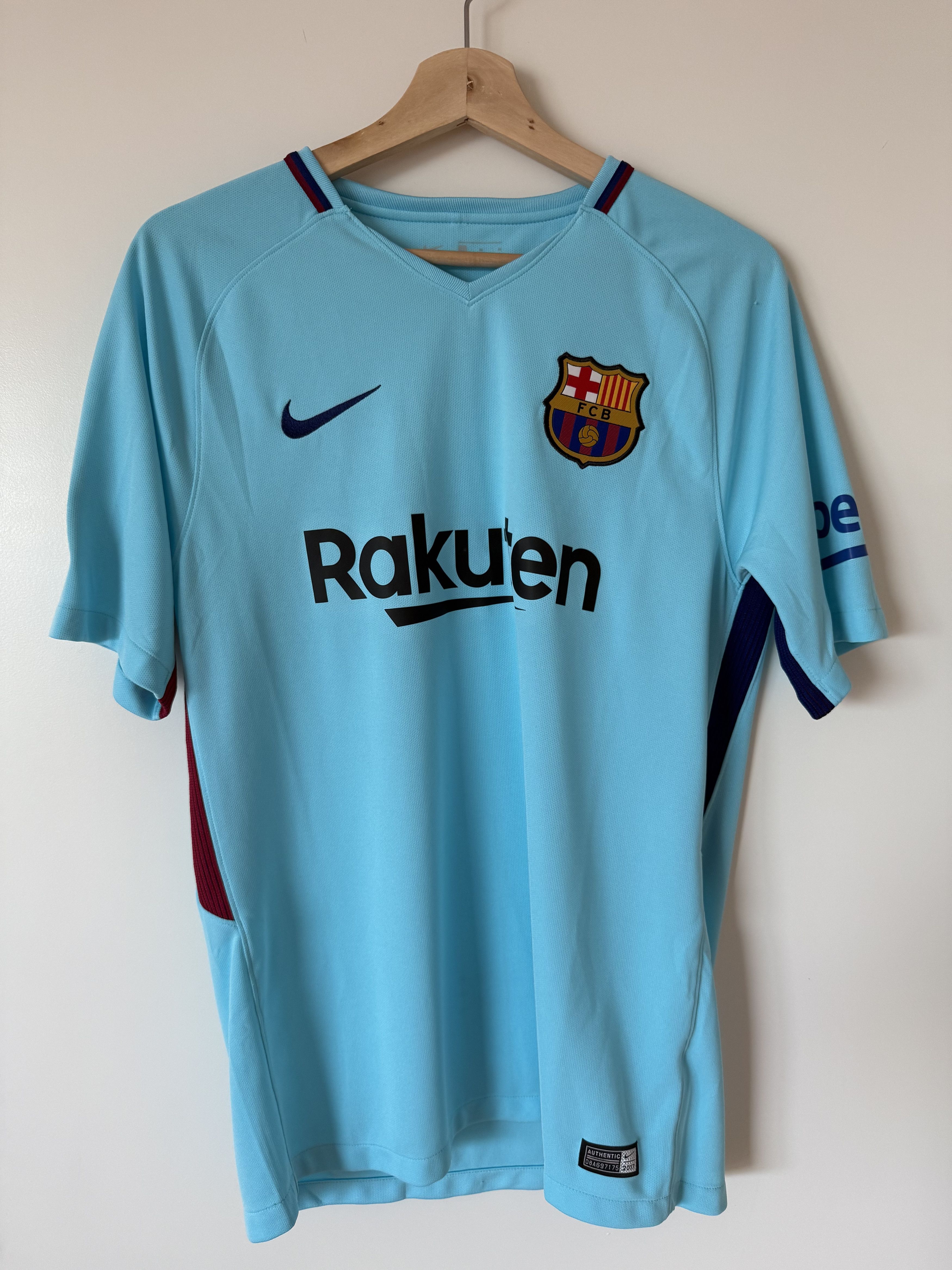 Nike FC Barcelona 2017-2018 Third Kit Size US M / EU 48-50 / 2 - 1 Thumbnail