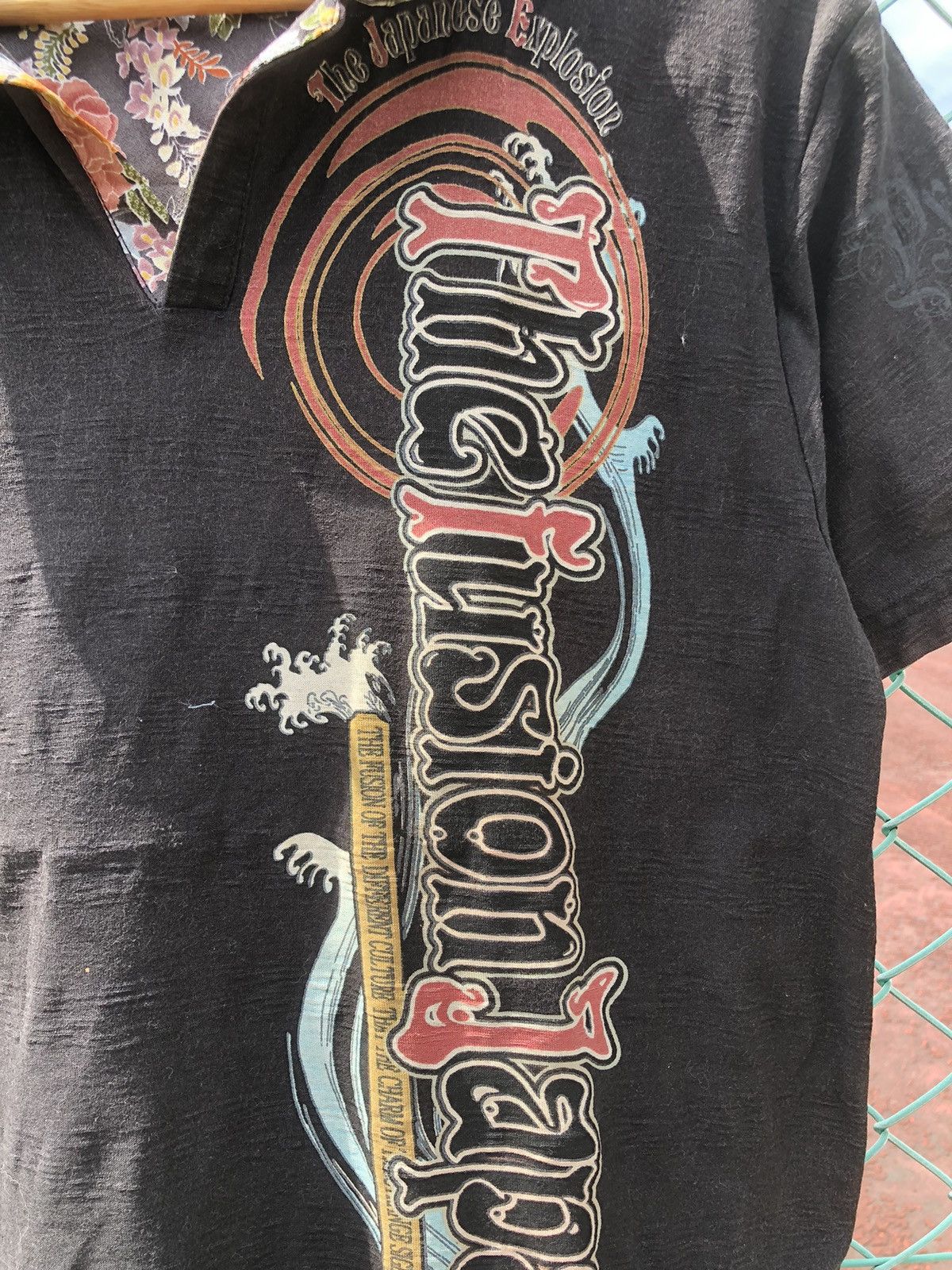 Bullet Noise 🔥Vintage🔥90s Bullet Noise Fusion Japan Sexy Girl Tshirts Size US L / EU 52-54 / 3 - 14 Thumbnail