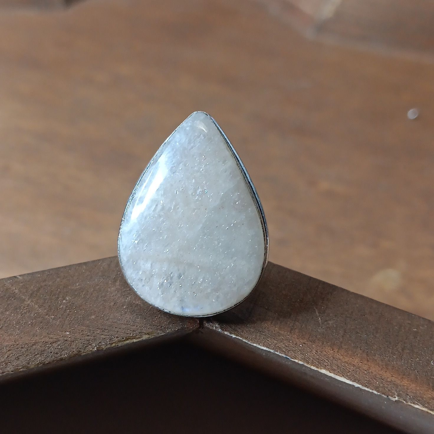 Other Sri Lankan Moonstone gemstone ring, sz 7 Size ONE SIZE - 1 Thumbnail