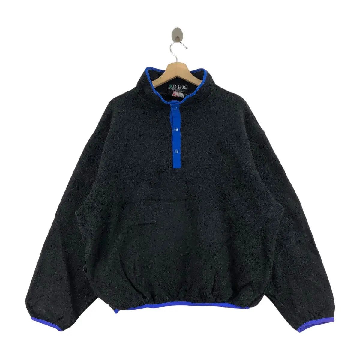 Vintage Vtg 90’ SPORTSMASTER USA x POLARTEC Snap Button Fleece Size US L / EU 52-54 / 3 - 1 Thumbnail