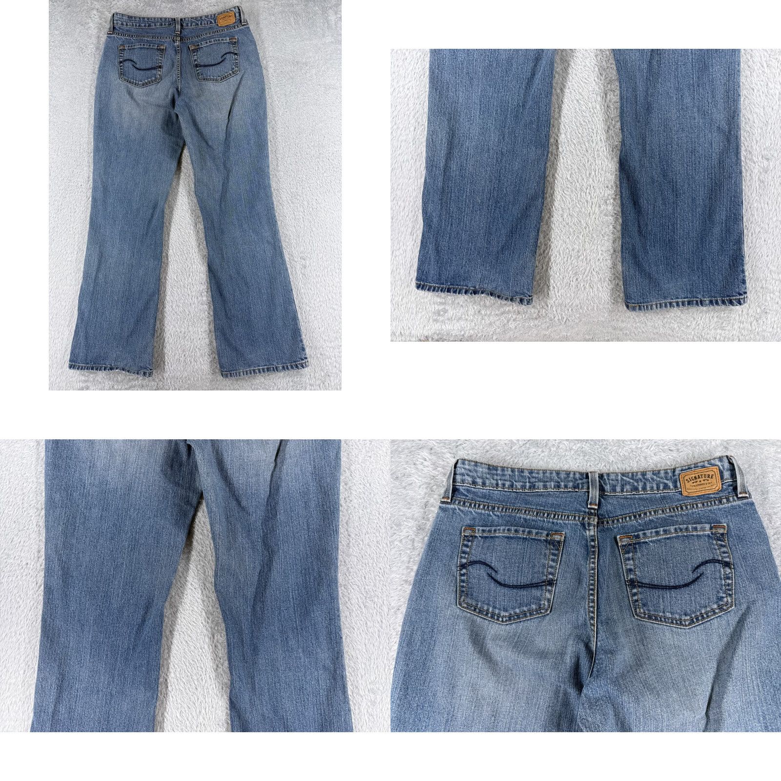 Levi's Levis Jeans Womens 10 Blue Denim Bootcut Mid Rise Cotton Blend 30x30 Regular 5-Pocket Design Western Fashion Mens? Wait. end. Size 32" / US 10 / IT 46 - 9 Thumbnail