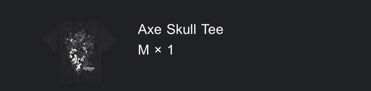 Ed Hardy × Ken Carson Ken Carson Ed Hardy Axe Skull Tee Size US M / EU 48-50 / 2 - 3 Thumbnail