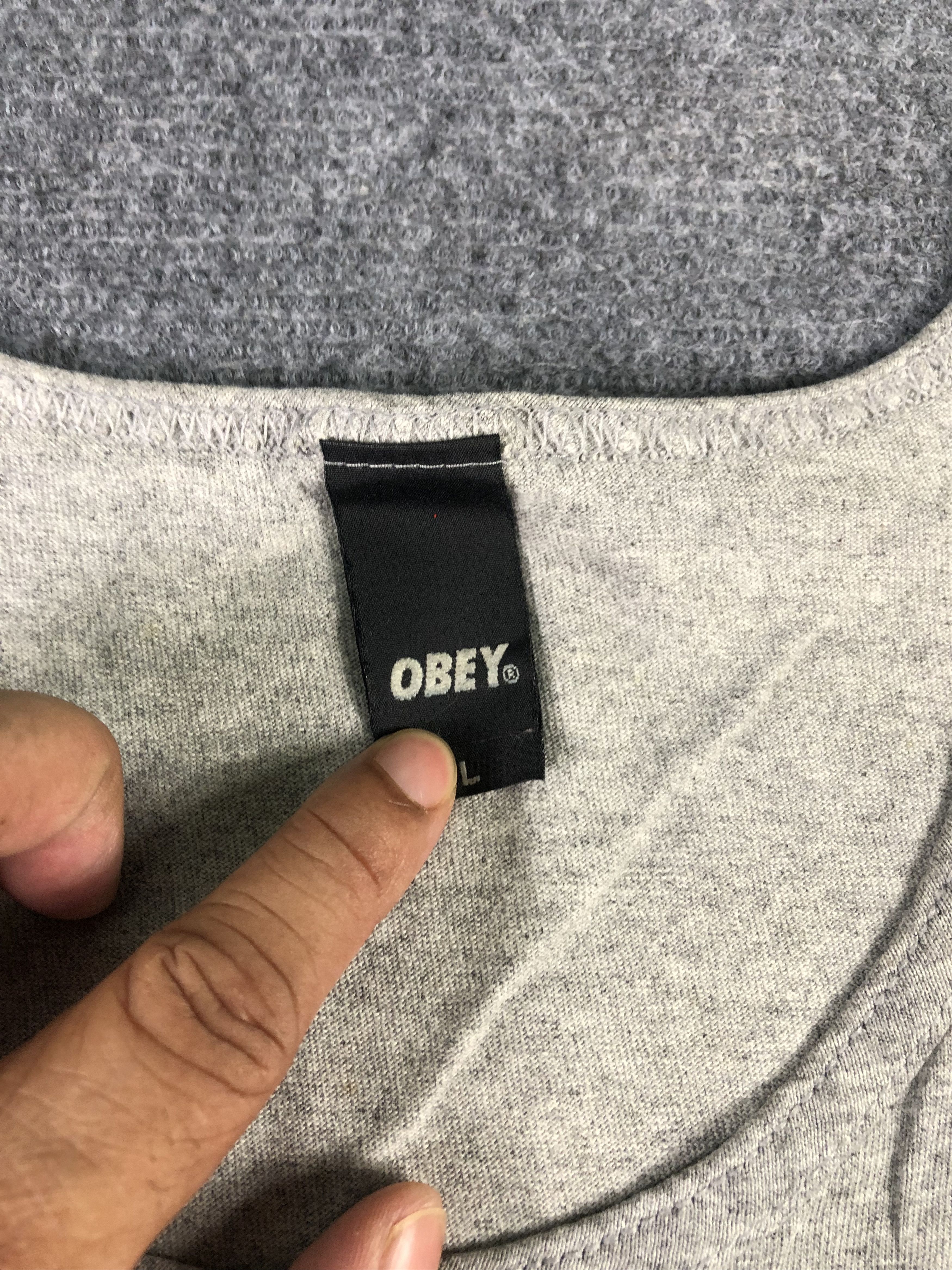 Obey Obey Singlet Size US L / EU 52-54 / 3 - 3 Thumbnail