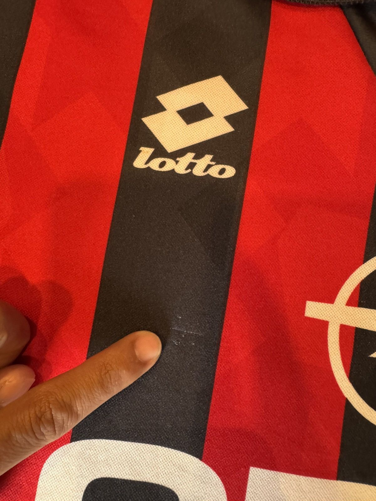 Lotto Sport AC MILAN 1995-1996 HOME JERSEY SHIRT Size US M / EU 48-50 / 2 - 3 Thumbnail