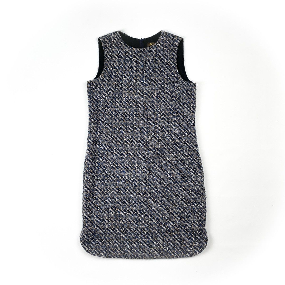 Loro Piana Cashmere / Wool Tweed Shift Dress