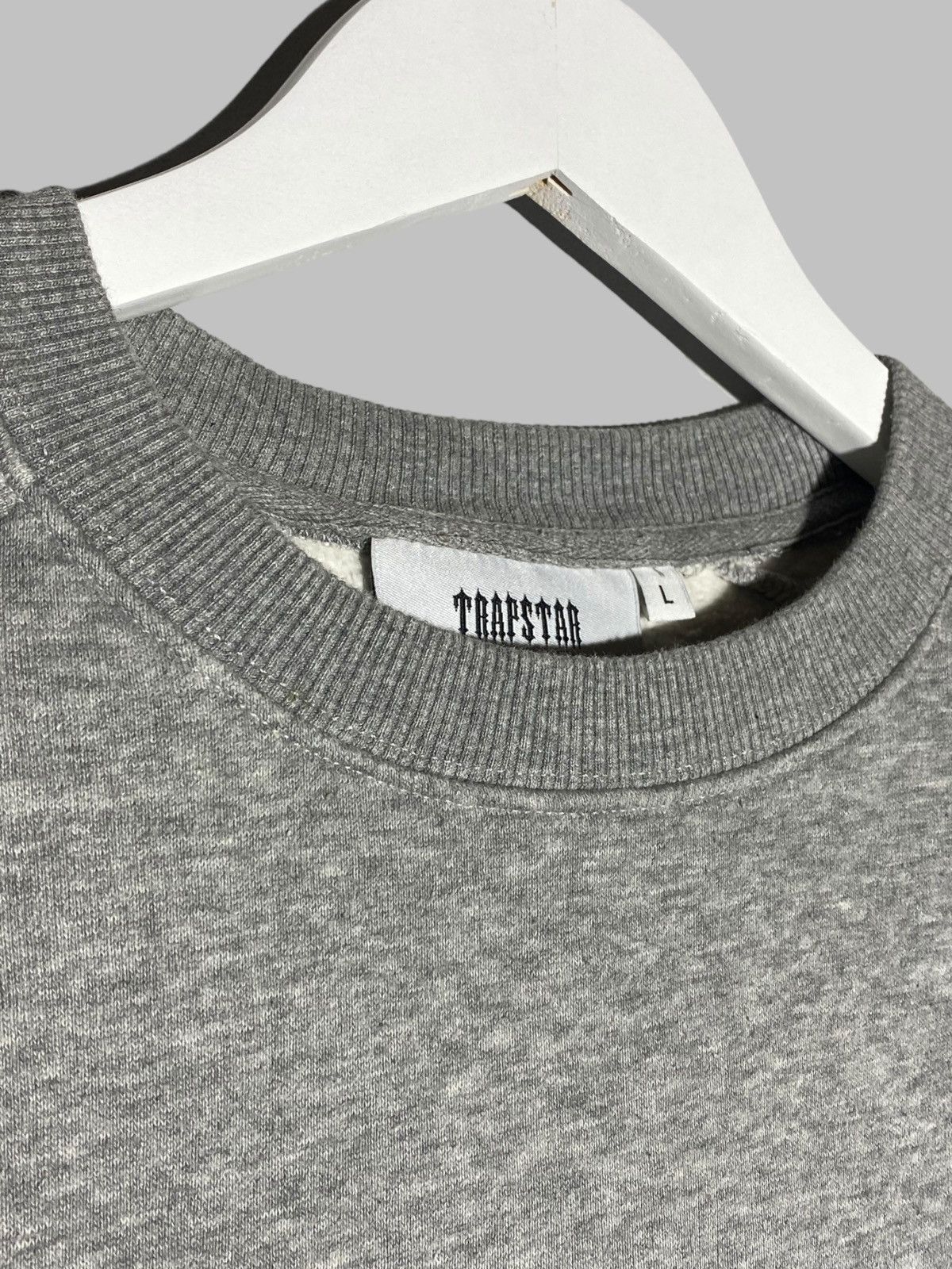 Trapstar London Trapstar Crewneck Grey Sweatshirt Size US L / EU 52-54 / 3 - 10 Thumbnail