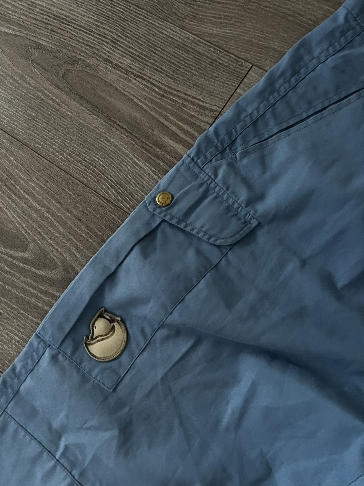 Fjallraven × Vintage ‼️Vintage Fjallraven Leather Logo Cargo Forest Utility Pants‼️ Size US 36 / EU 52 - 12 Thumbnail