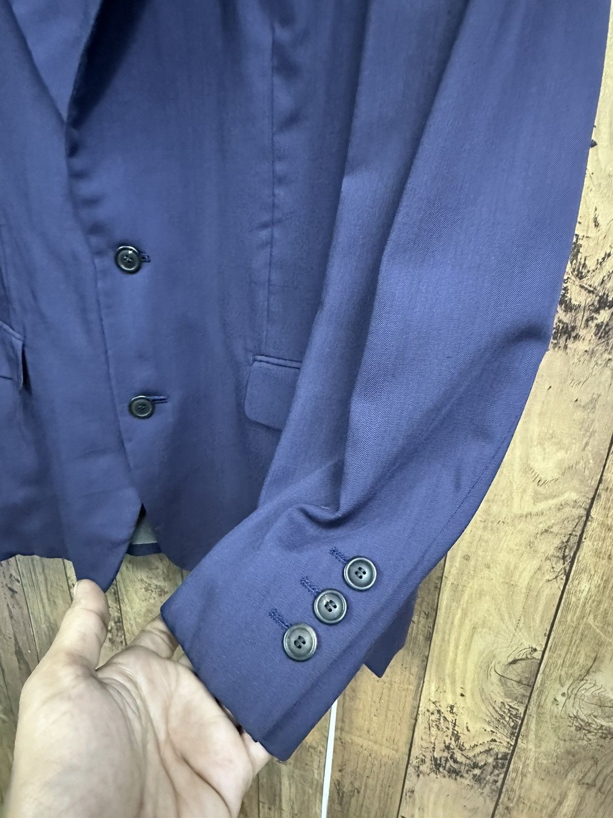 Issey Miyake Vintage Issey Miyake Blazer Faded Purple Jacket Z34 Size 40L - 8 Thumbnail