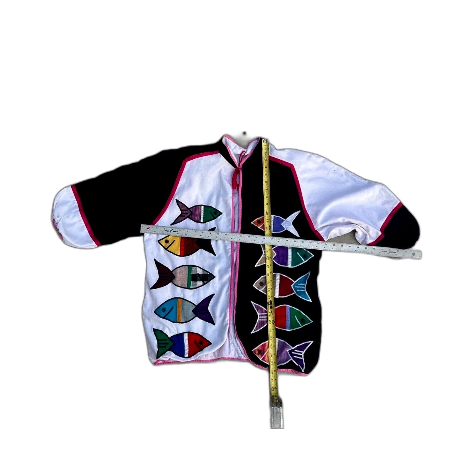 Victorinox Vintage Victor Camarena Mexican Fish Art Jacket Womens L Emb Size US L / EU 52-54 / 3 - 2 Thumbnail