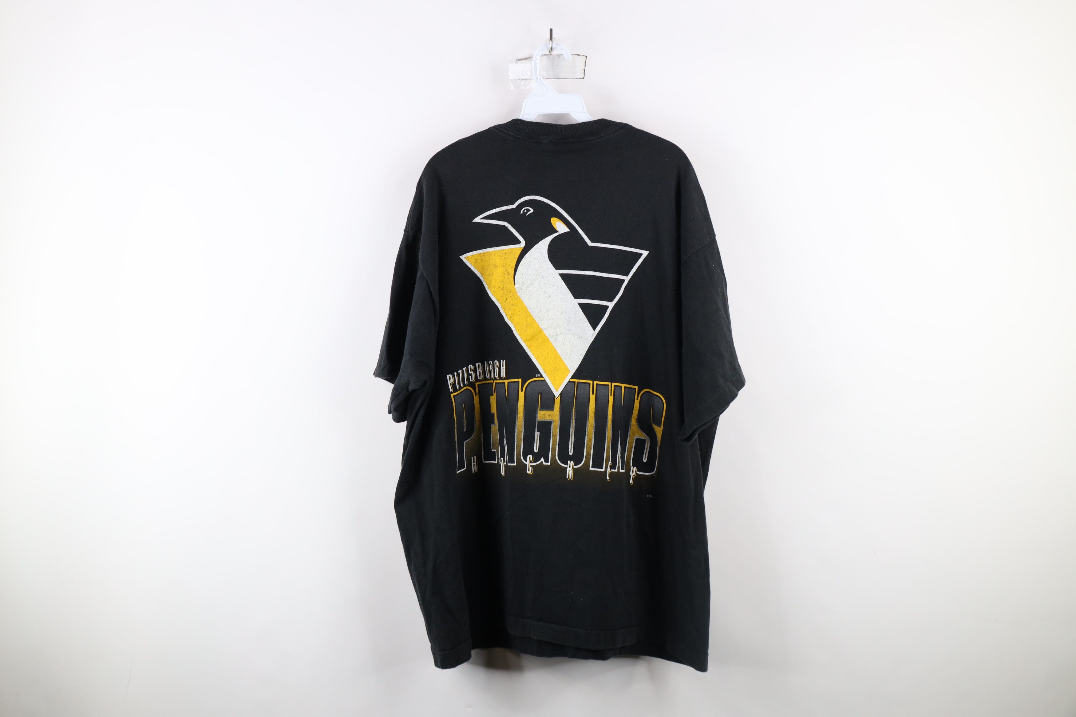 Vintage Vintage 90s Spell Out Pittsburgh Penguins Hockey T-Shirt USA Size US XXL / EU 58 / 5 - 11 Thumbnail