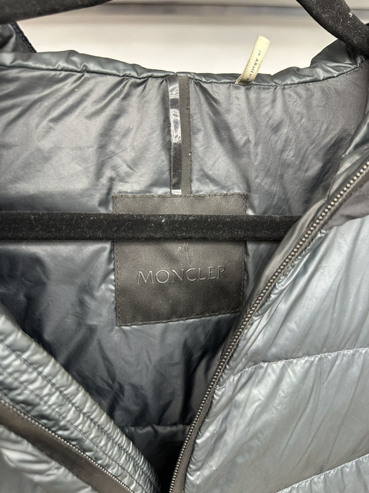Moncler Moncler Garby Down Jacket (Hooded Logo) Size US L / EU 52-54 / 3 - 4 Thumbnail