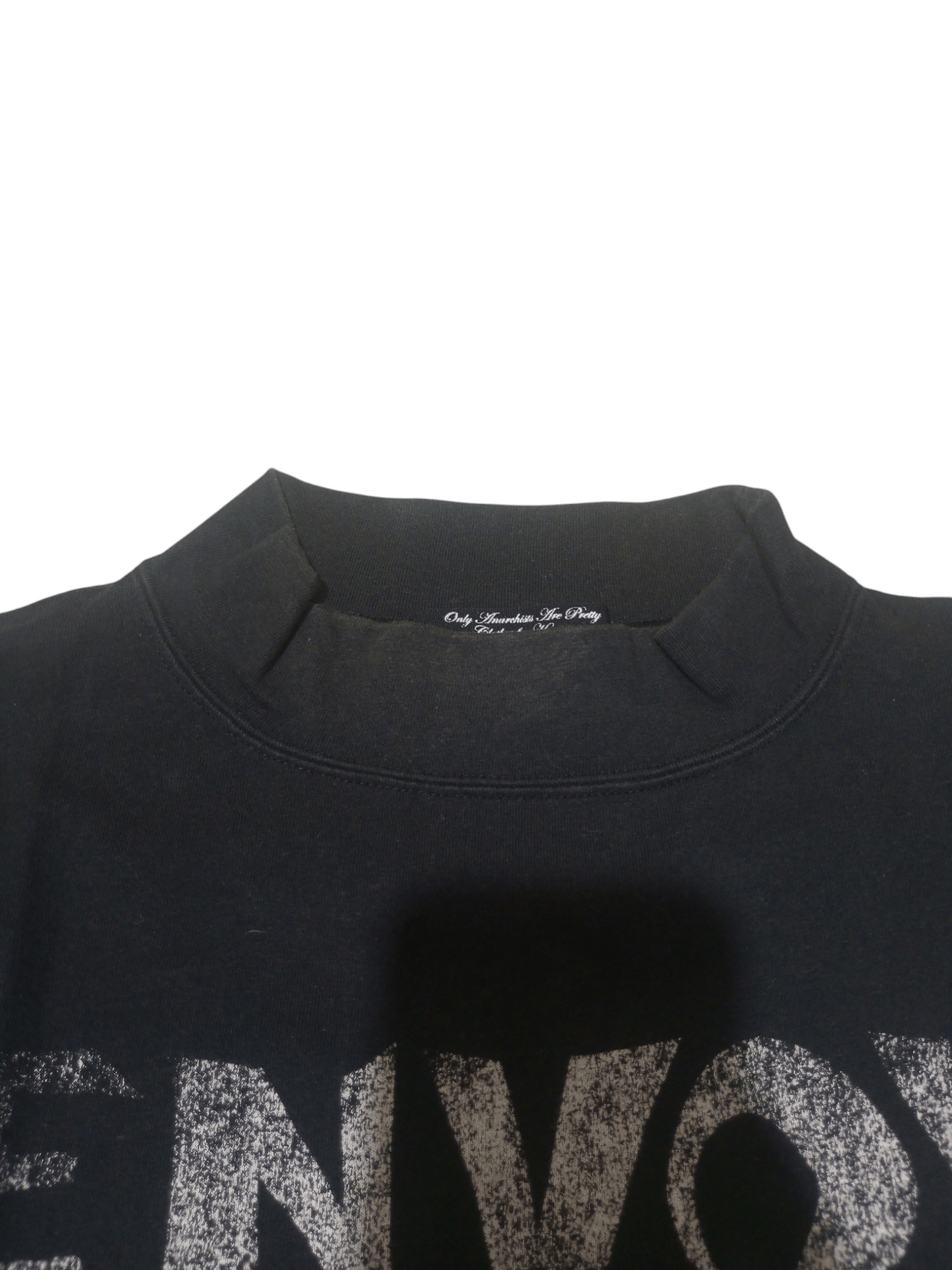 If Six Was Nine × Japanese Brand × Le Grande Bleu (L.G.B.) Vintage RNA "only anrchiss are pretty" Sun faded long sleeve Size US M / EU 48-50 / 2 - 3 Thumbnail