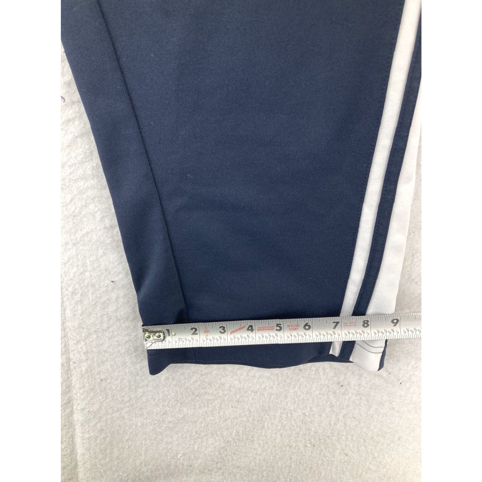 Nike Nike Women's Large Pants Navy Carpi Workout Elastic Waist Size 36" / US 14 / IT 50 - 7 Thumbnail