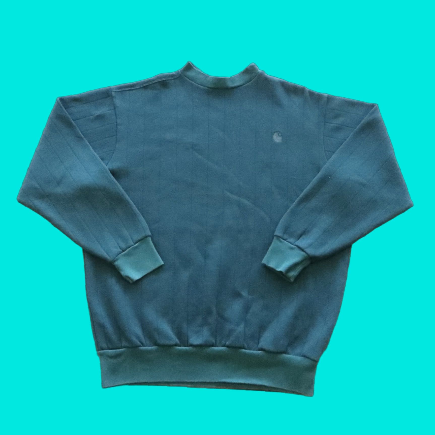 Carhartt VINTAGE Carhartt Crewneck Sweatshirt Men XL Blue Size US XL / EU 56 / 4 - 1 Thumbnail