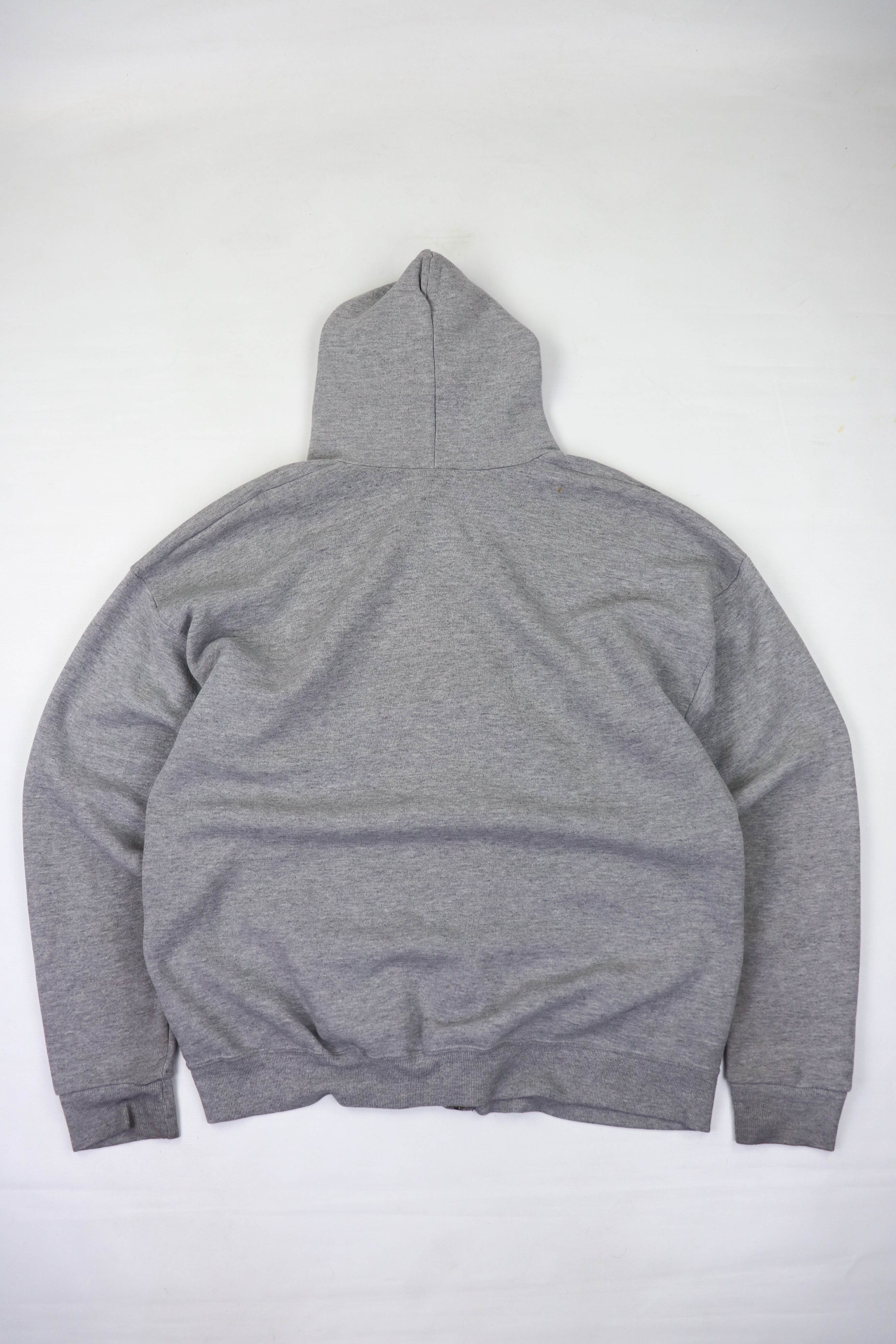 Disney 80-90s Vintage Disney Mickey Mouse Heather Gray Zip Hoodie Size US XL / EU 56 / 4 - 2 Thumbnail