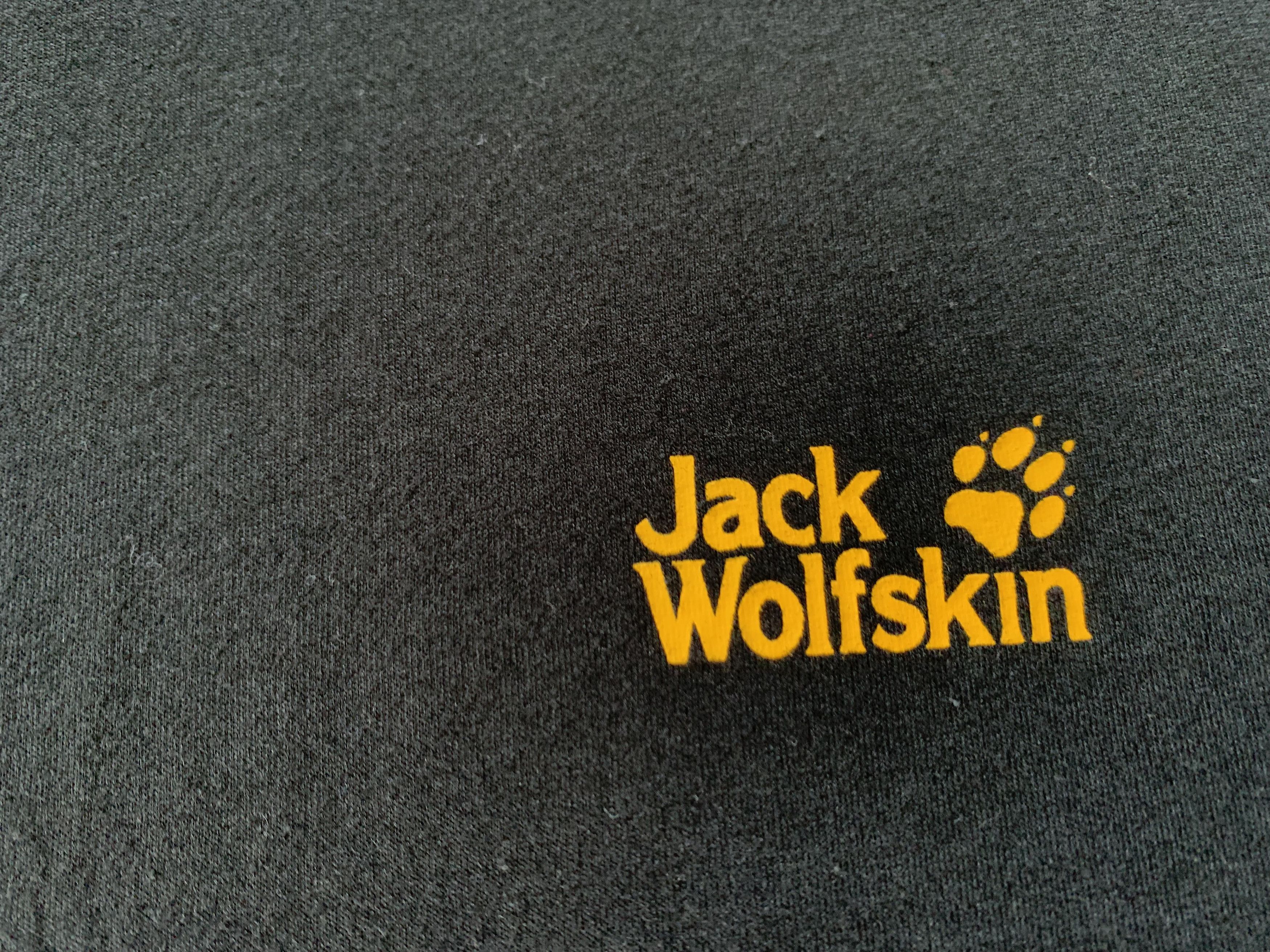 Jack Wolfskin Jack Wolfskin Outdoor Black Short Sleeve T Shirt Size US XL / EU 56 / 4 - 5 Thumbnail