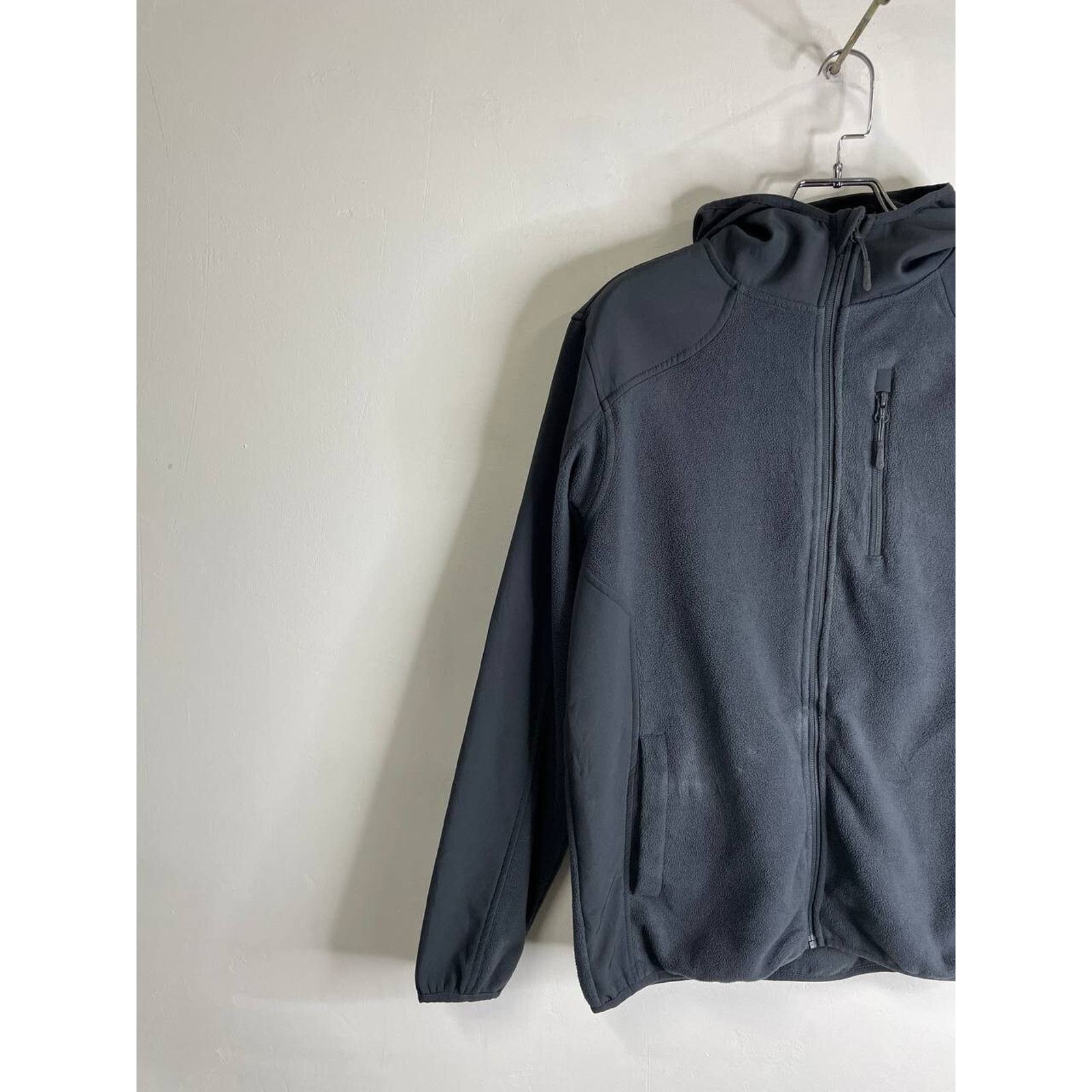 Reebok Vintage Reebok Black Full Zip Fleece Hoodie Jacket Size M Size US M / EU 48-50 / 2 - 3 Thumbnail