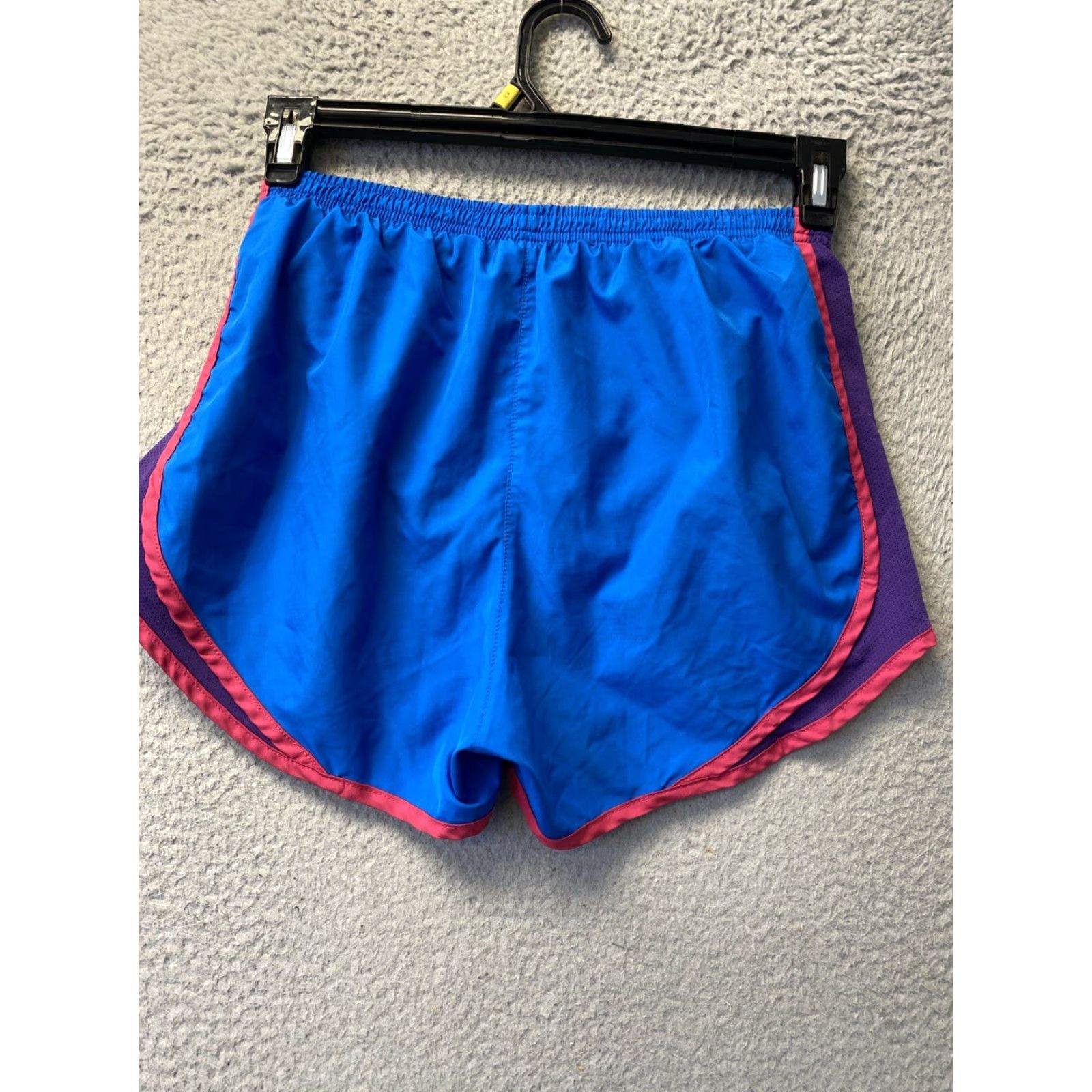 Nike Nike Women's Athletic Shorts Dri Fit Running Blue Pink Size S Activewear Size 28" / US 6 / IT 42 - 3 Thumbnail