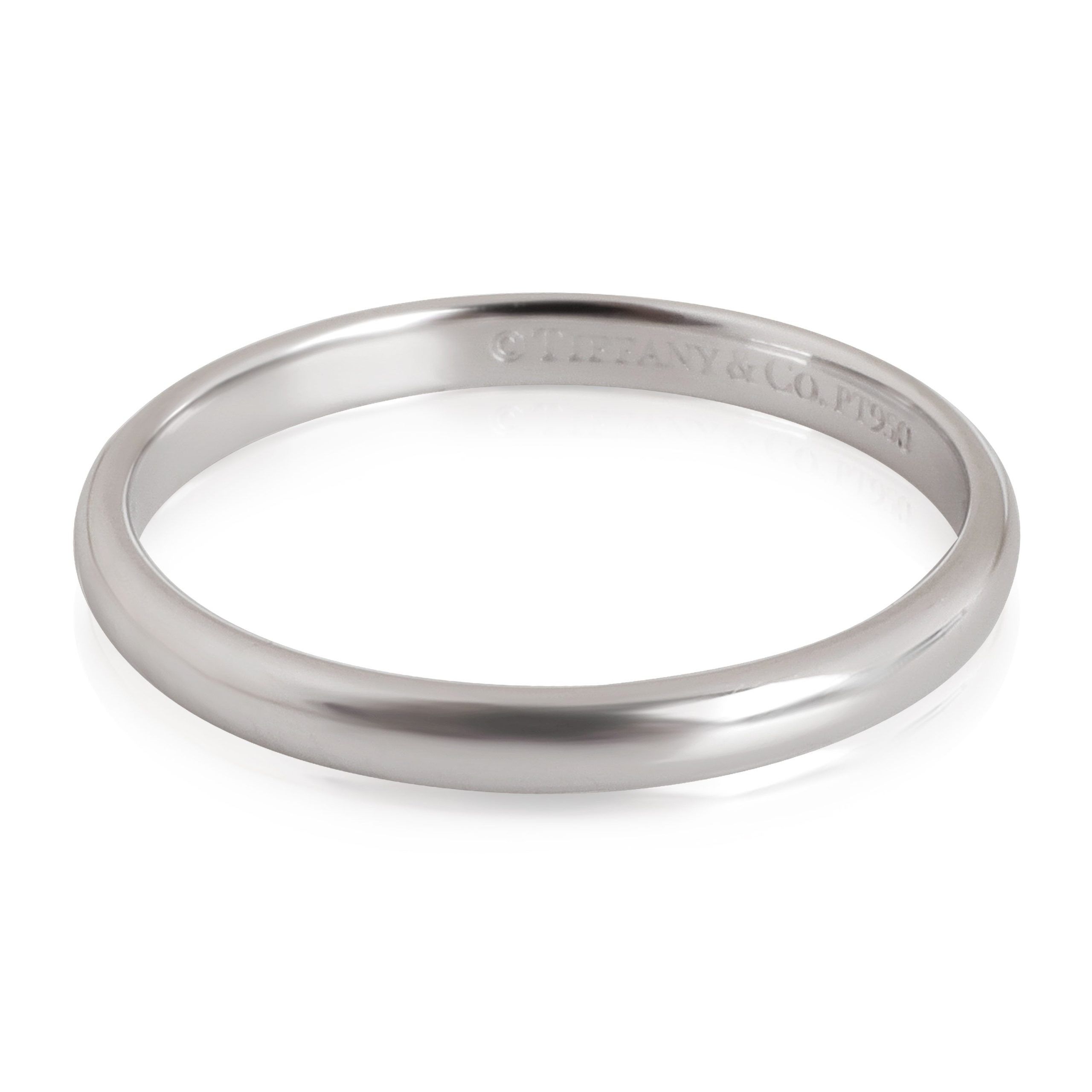 Tiffany & Co. Tiffany & Co. Classic 2 mm Wedding Band in Platinum | Grailed