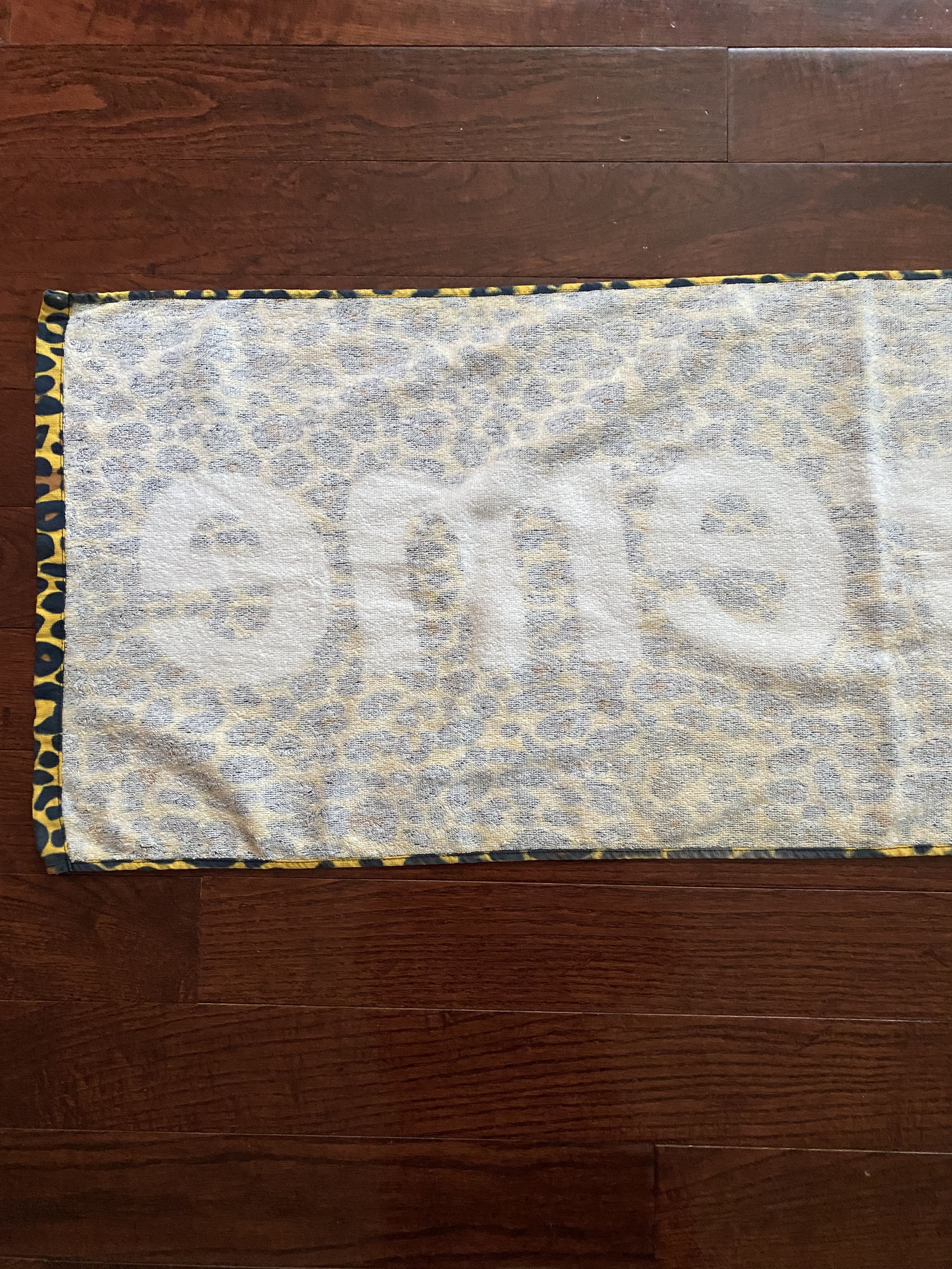 Supreme Box Logo Leopard Towel 2009 Size ONE SIZE - 4 Thumbnail