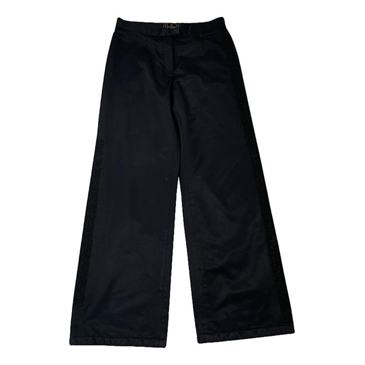 Fendi Black Polyester Trouser Size 30" / US 8 / IT 44 - 1 Thumbnail