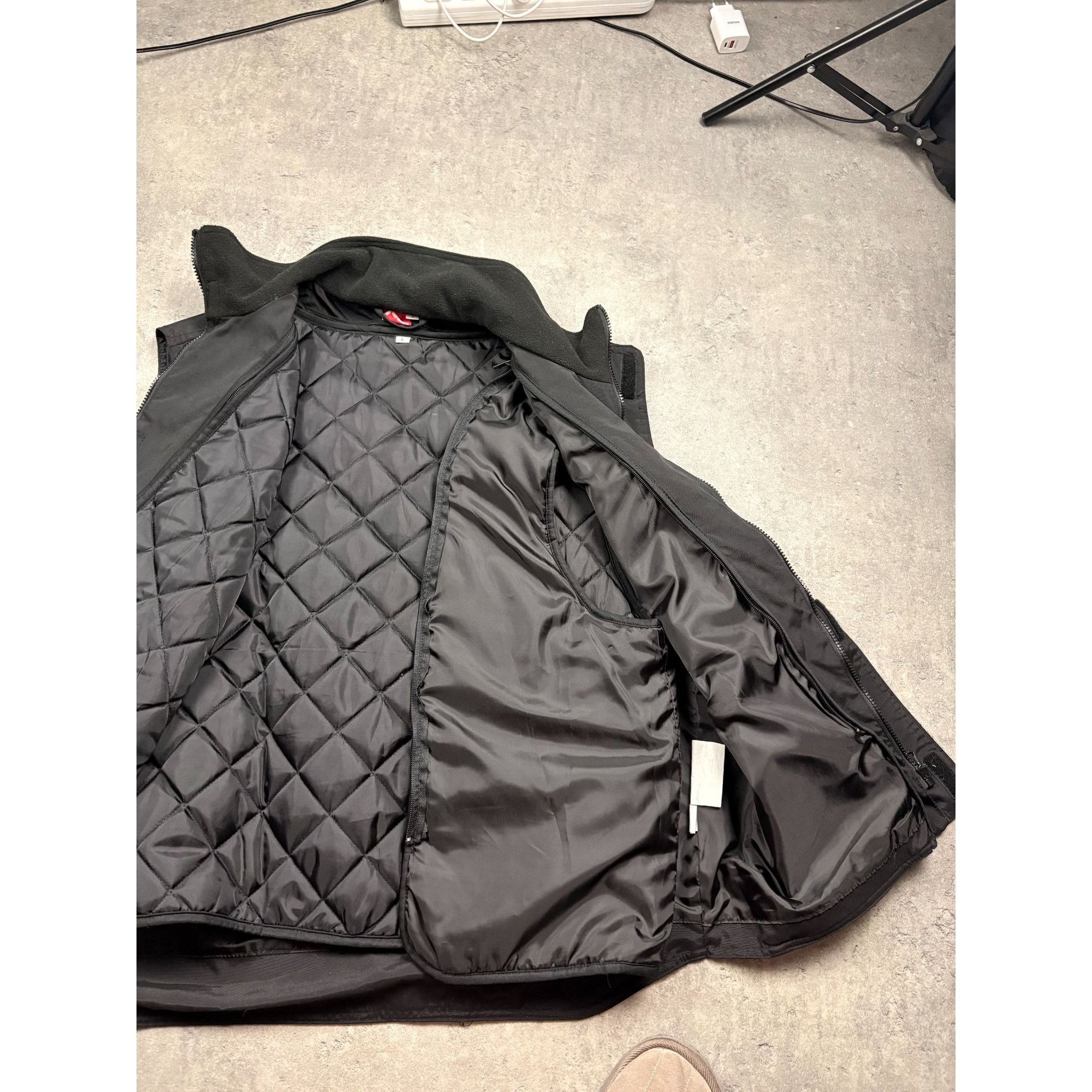 1620 Workwear Engelbert Strauss Black Large Utility Vest With Reflective T Size US L / EU 52-54 / 3 - 3 Thumbnail