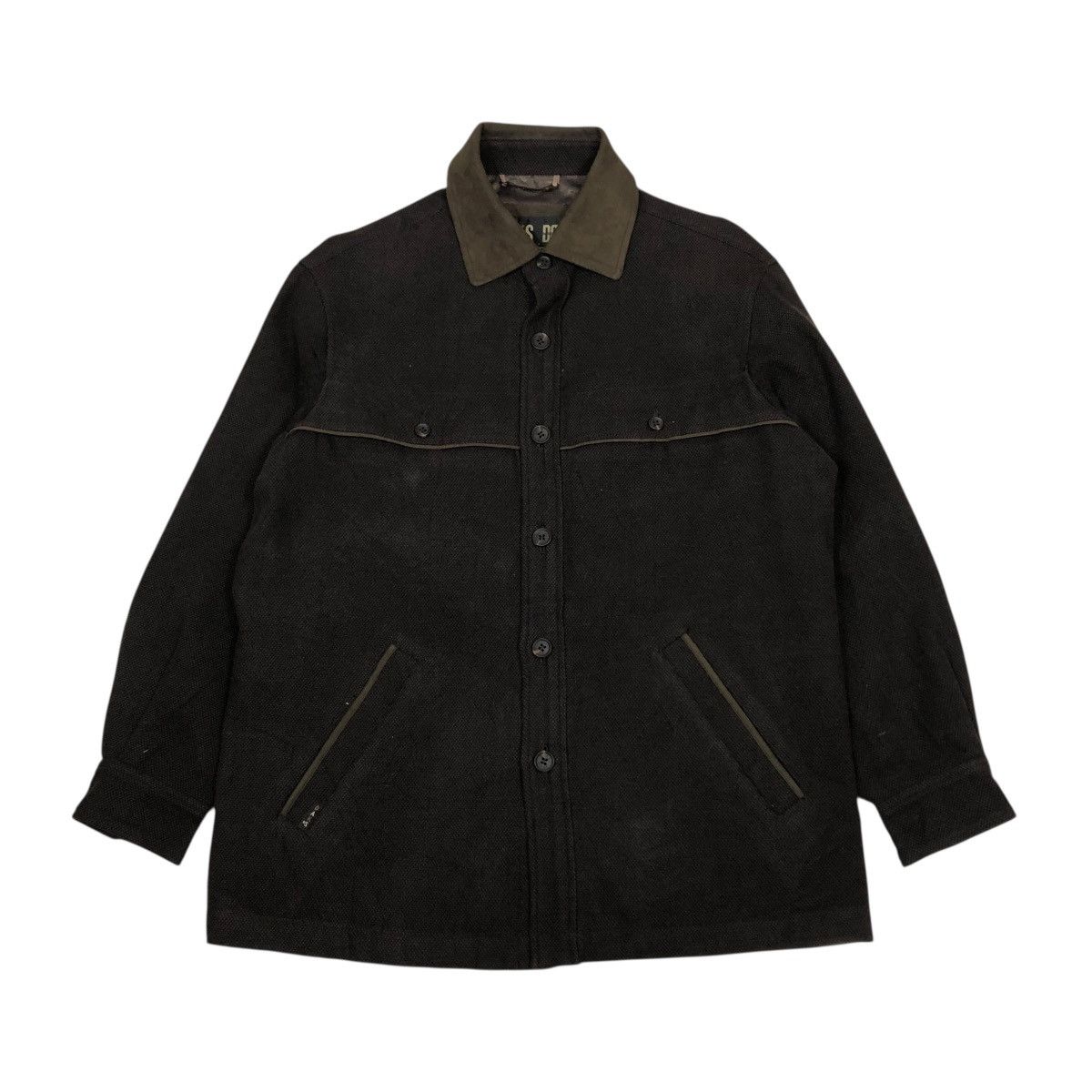 Japanese Brand 🔥RICH BROWN CHORE WORK JACKET DETROIT DAKS LONDON Size US M / EU 48-50 / 2 - 2 Thumbnail