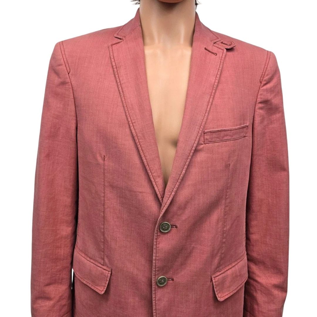 Other Bruno Saint Hilaire Men's Sport Coat Jacket Size 50 French Size 50R - 4 Thumbnail