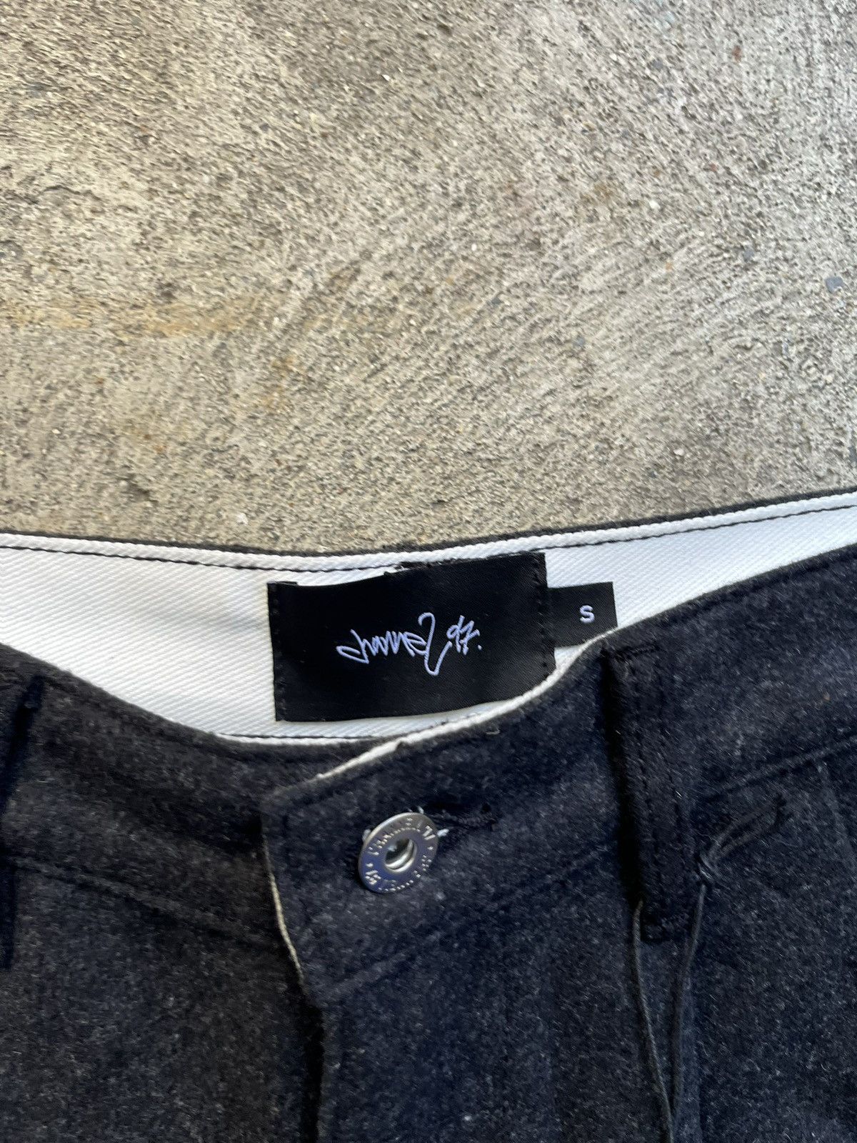 Other NWT Channel97 Streetwear Black Wool Baggy Pants Size US 30 / EU 46 - 2 Thumbnail