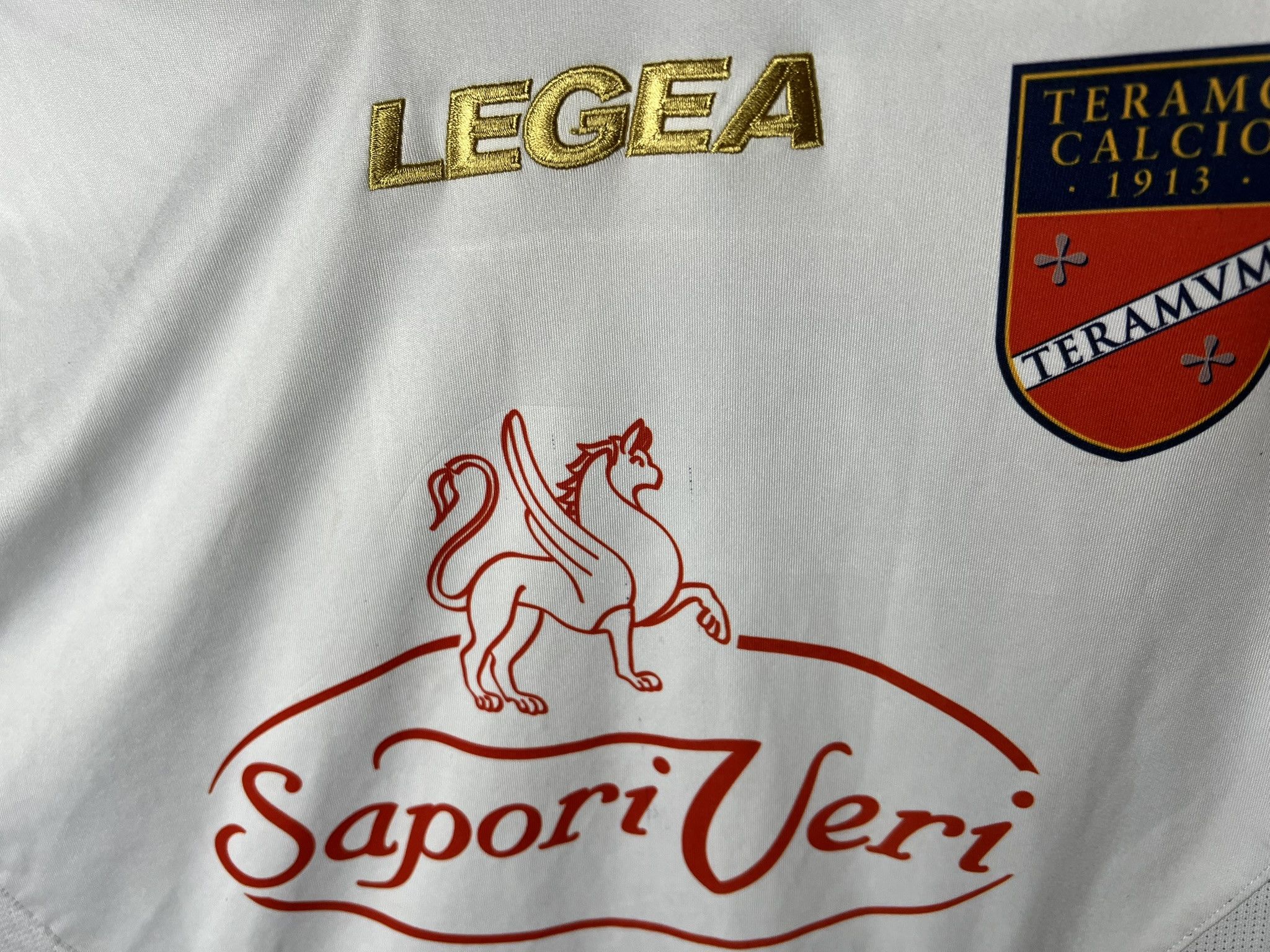 Vintage TERAMO CALCIO 2009 2010 HOME FOOTBALL SHIRT SOCCER JERSEY Size US XL / EU 56 / 4 - 5 Thumbnail