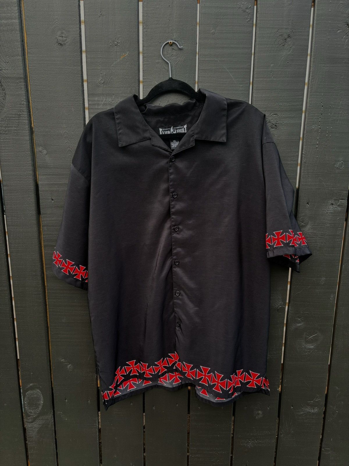 Other Y2K Cross Vintage Streetwear Hype Button-up Shirt Size US XL / EU 56 / 4 - 1 Thumbnail