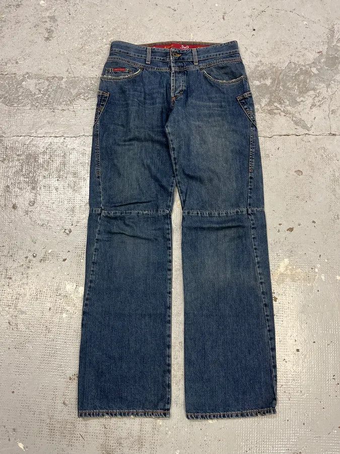 Dolce & Gabbana AW2003 Dolce & Gabbana Blue Denim Jeans Size US 32 / EU 48 - 1 Thumbnail