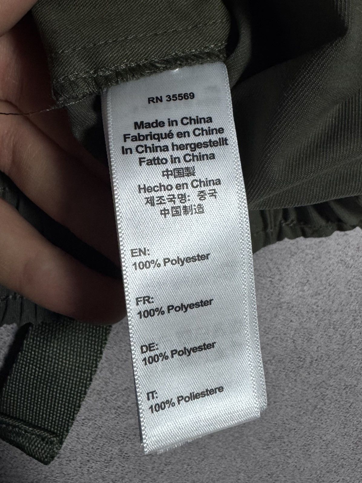 Alpha Industries Original men's Alpha Industries tactical cargo pants Size US 32 / EU 48 - 4 Thumbnail