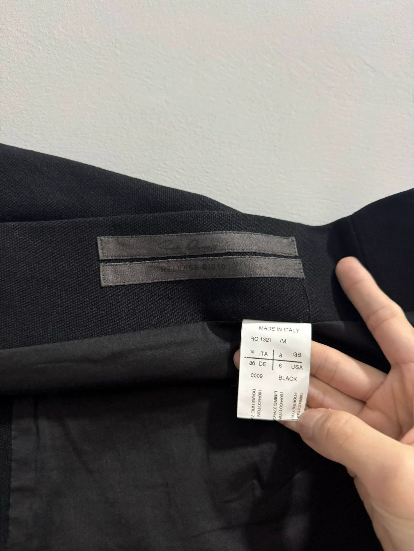Rick Owens Rick Owens 10fw unisex pants-style skirt 40 9.7/10 Size 27" / US 4 / IT 40 - 5 Thumbnail