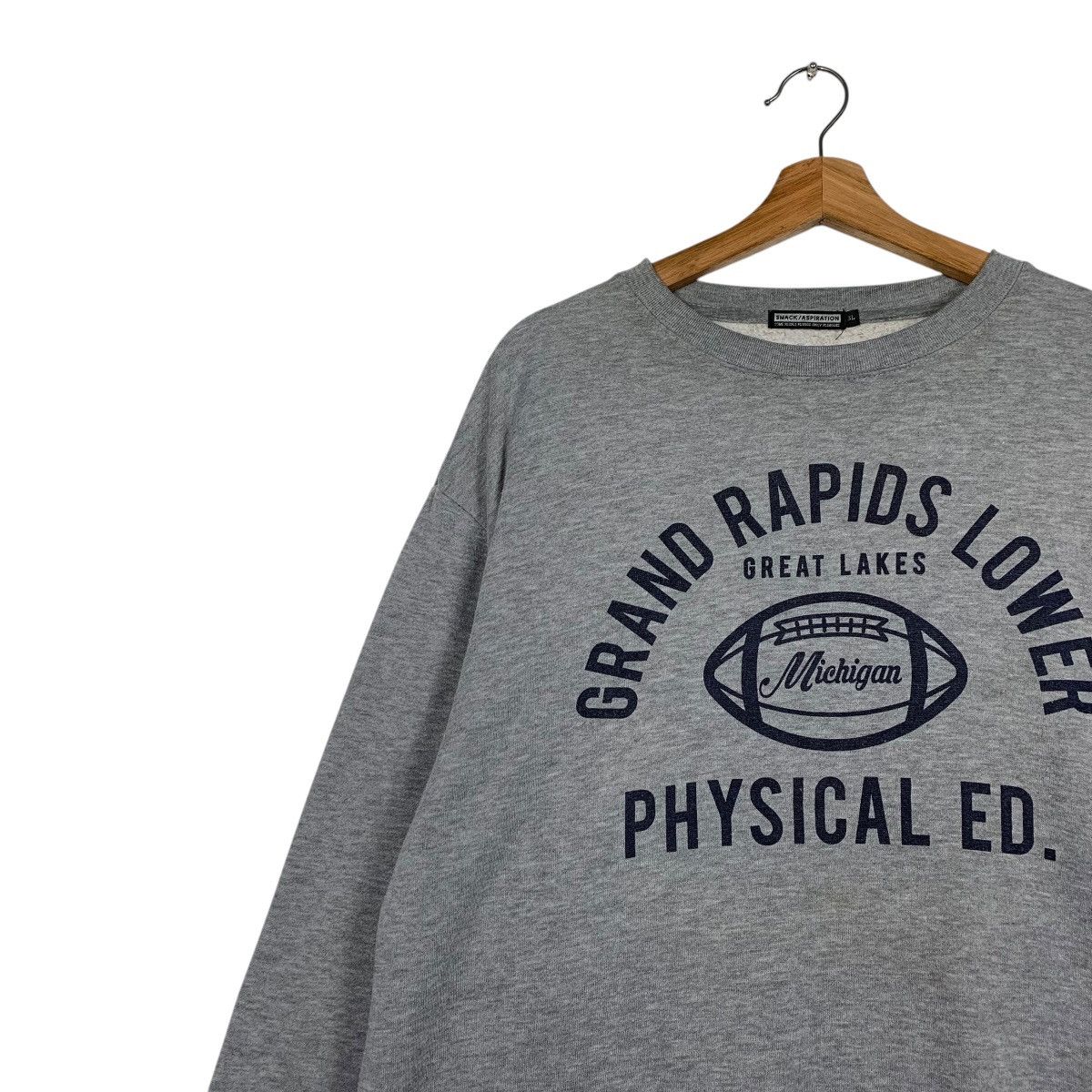 Japanese Brand Great Lakes Michigan Crewneck Sweatshirt Size US L / EU 52-54 / 3 - 6 Thumbnail