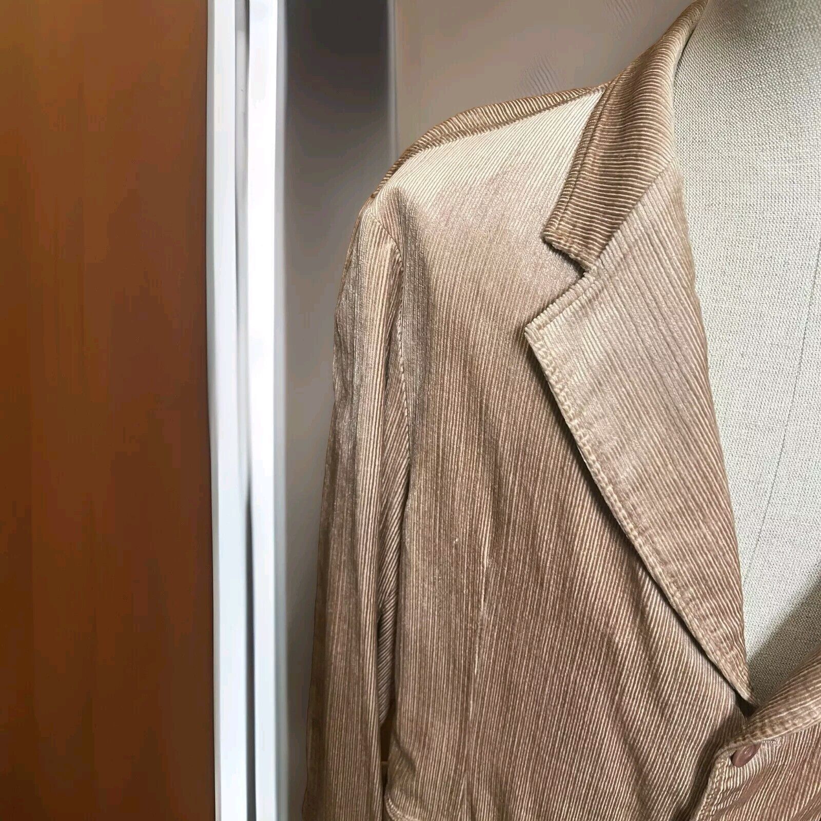 Giorgio Armani NEW Giorgio Armani Collezioni Cordoroy Sportcoat Jacket 44L Size 44L - 4 Thumbnail